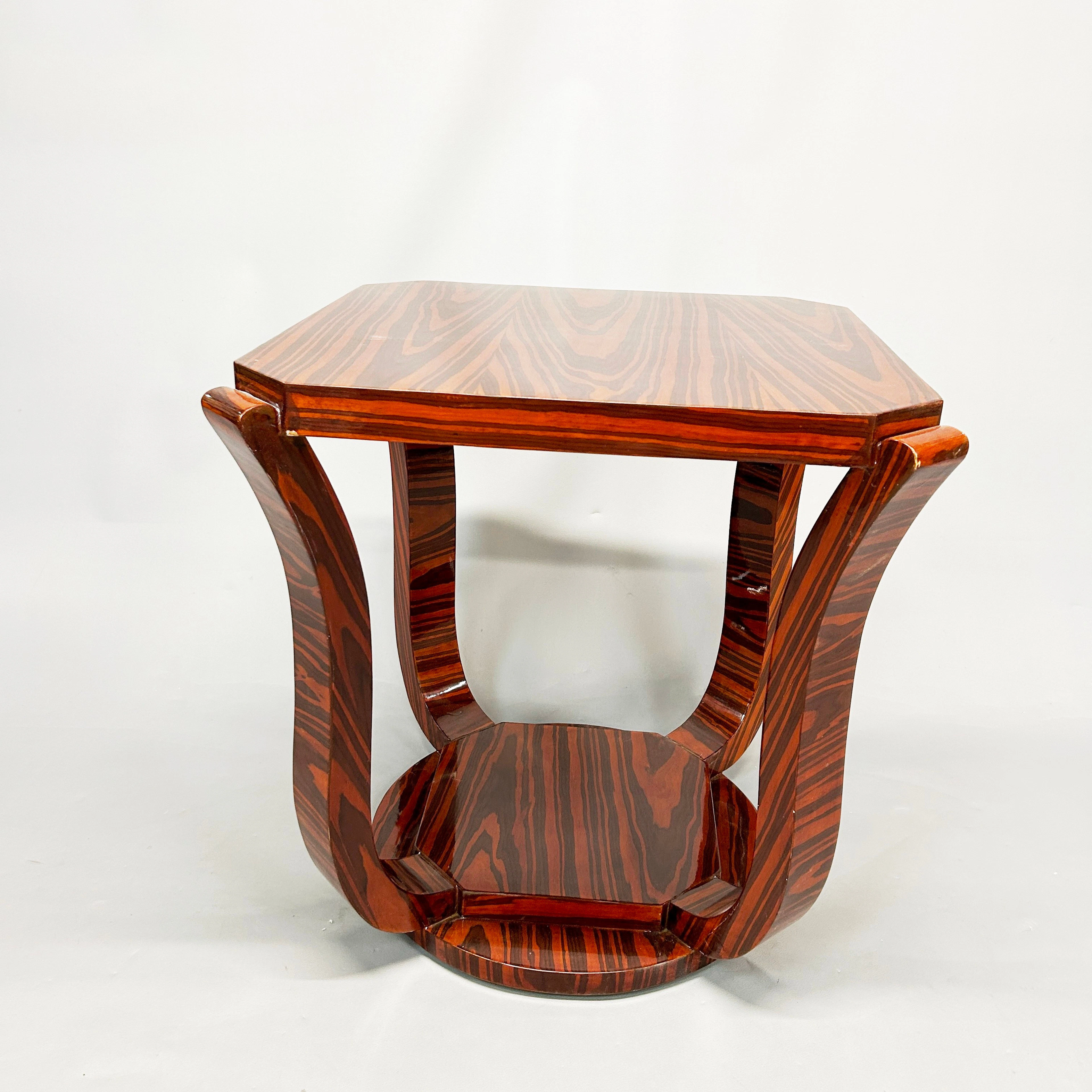 ART DECO STYLE TABLE.