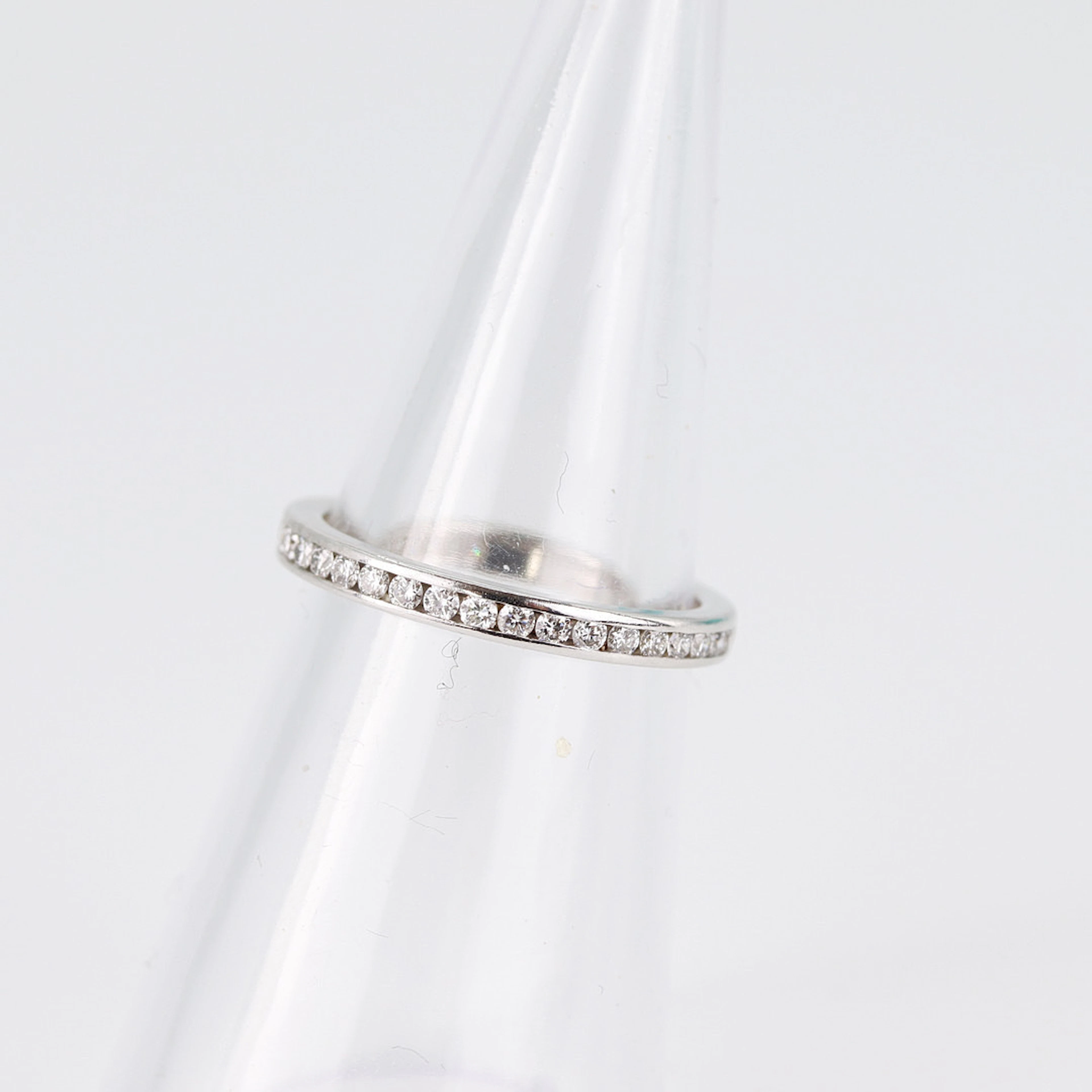 TIFFANY & CO DIAMOND FULL ETERNITY RING.