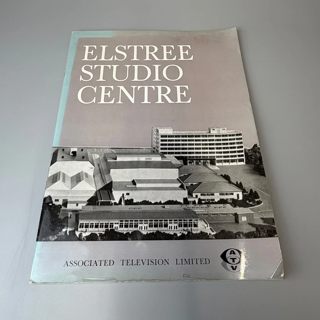 VINTAGE ELSTREE STUDIOS BOOK.