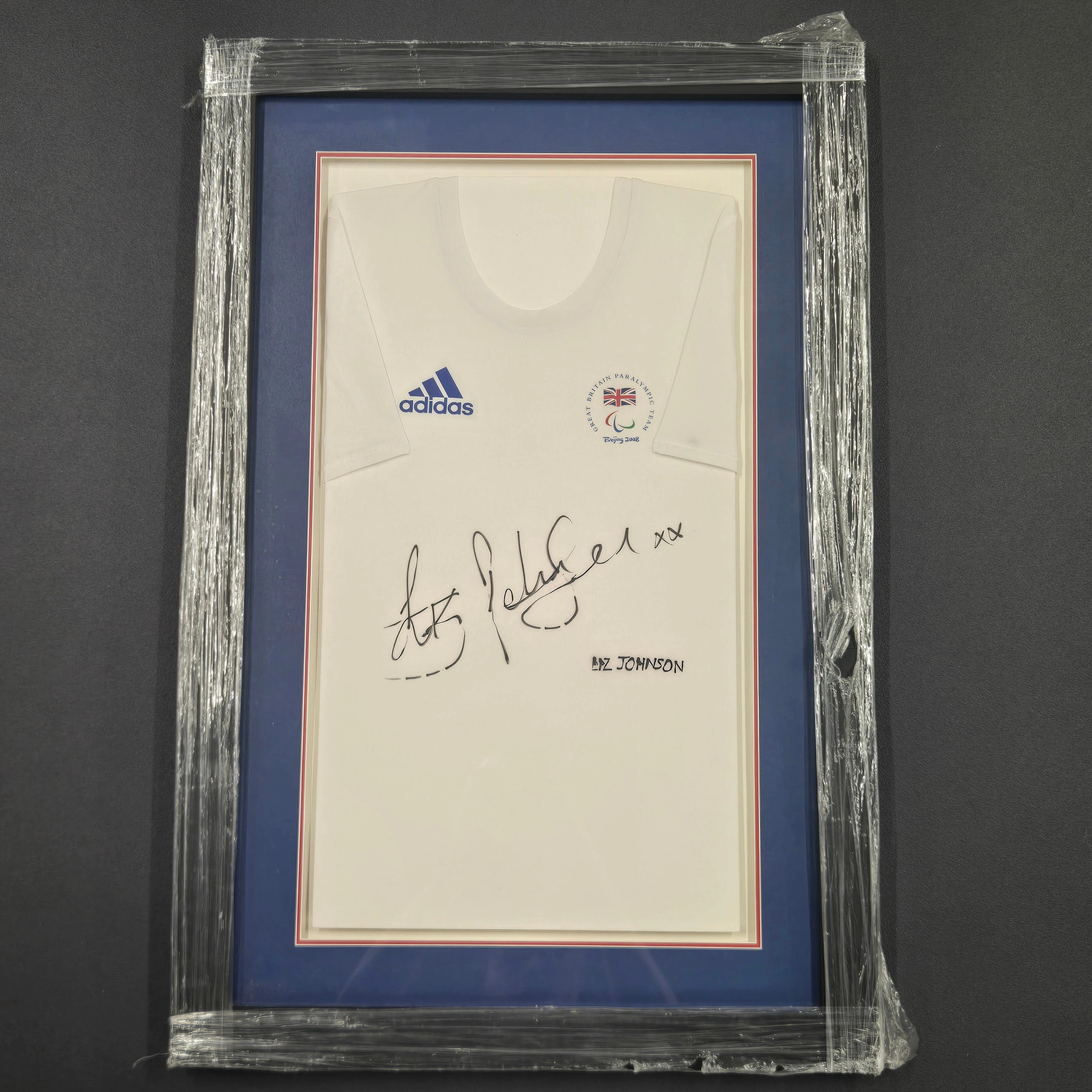 SIGNED PARALYMPIC SHIRT.