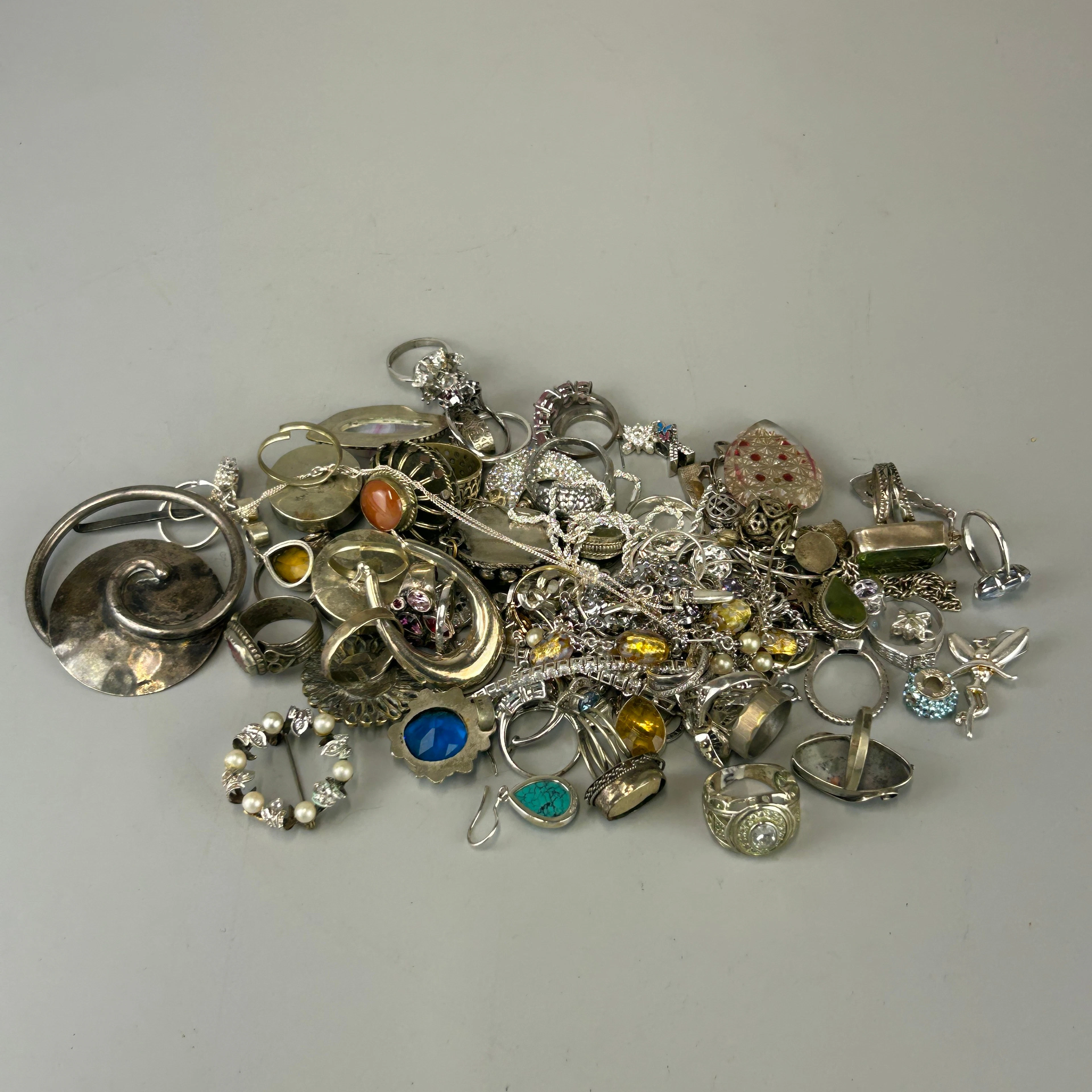 SILVER JEWELLERY, ETC.