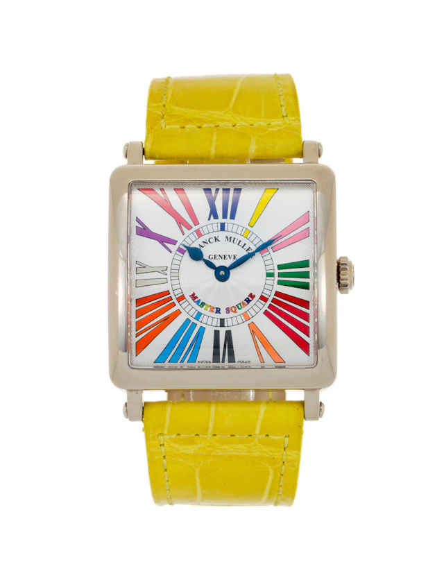 Franck Muller, Master Square Color Dreams, réf. 6002 M QZ R, montre
