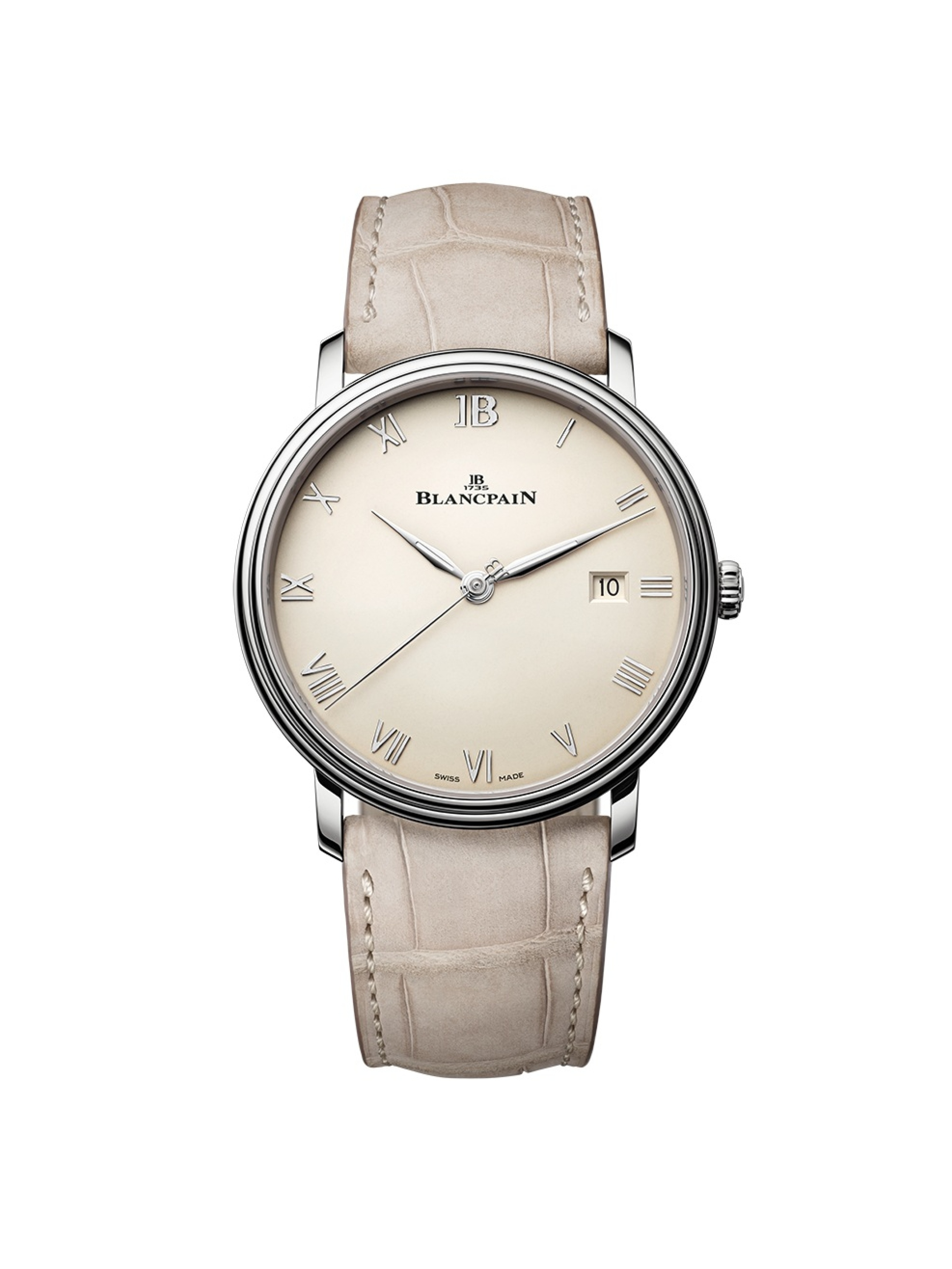 Blancpain, Villeret Extraplate, réf. 6651N-1142-55B, montre en acier