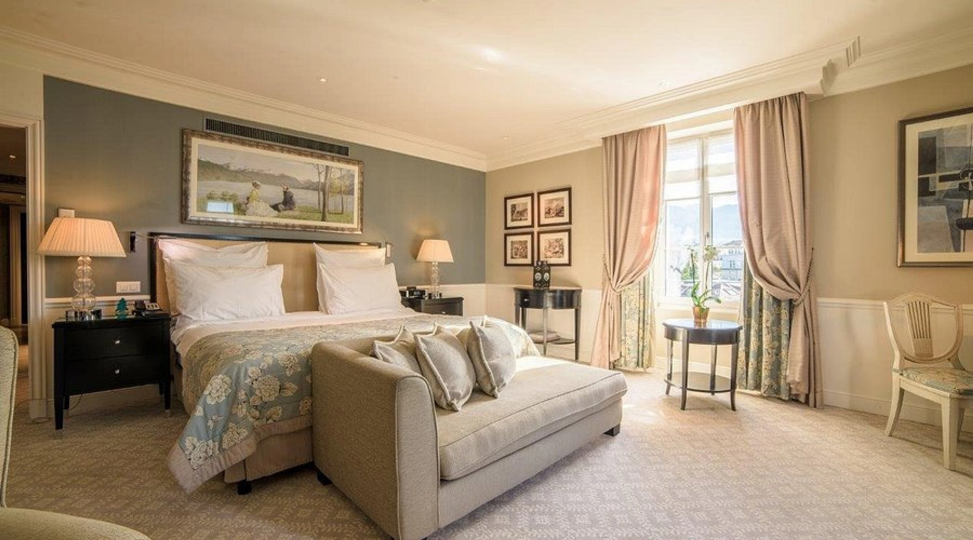 Une nuit dans une chambre Deluxe vue lac au Grand Hôtel du Lac de