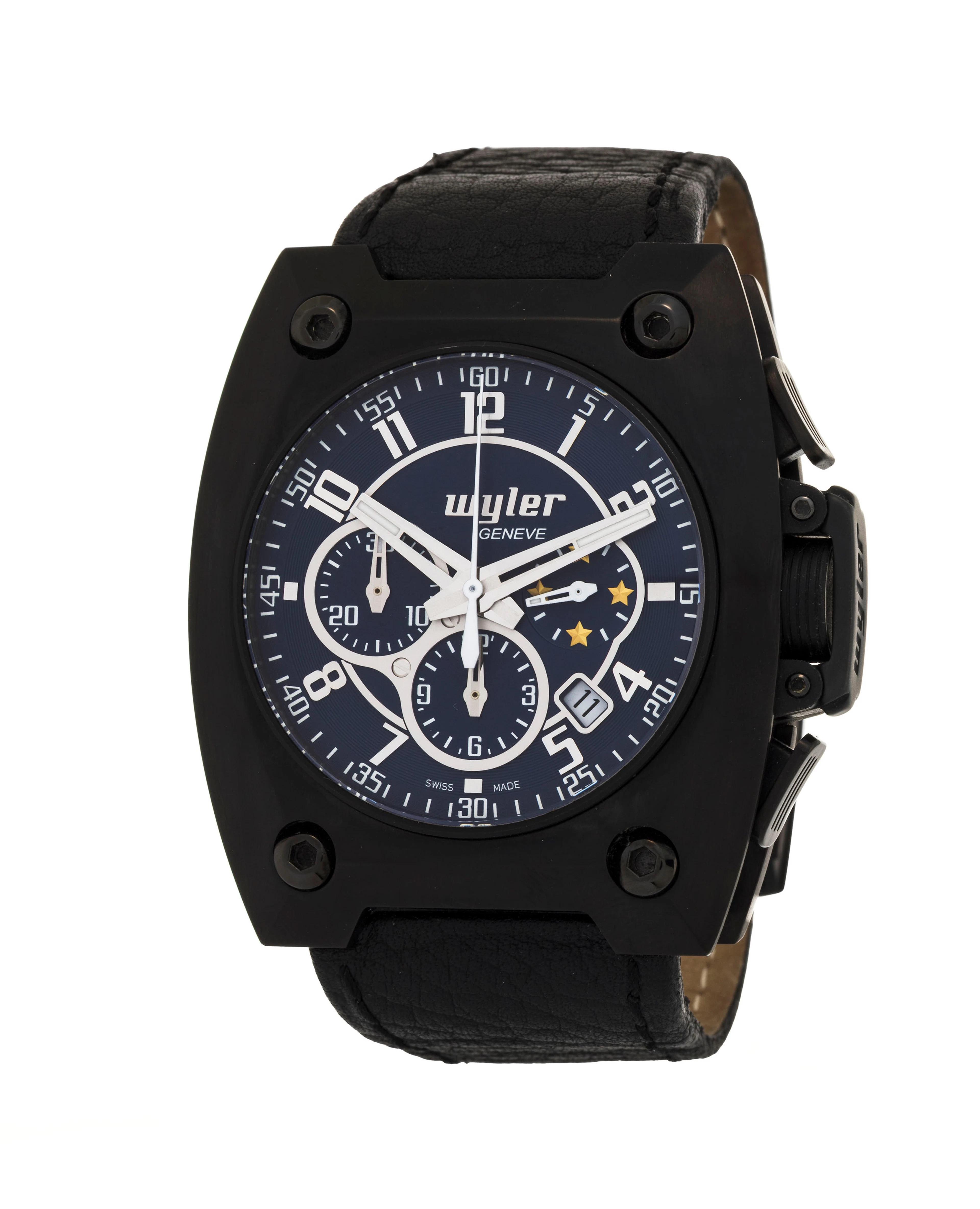 Wyler, Code R, réf. 100.4 Ed. Limitée n°1251/3999, montre chronographe
