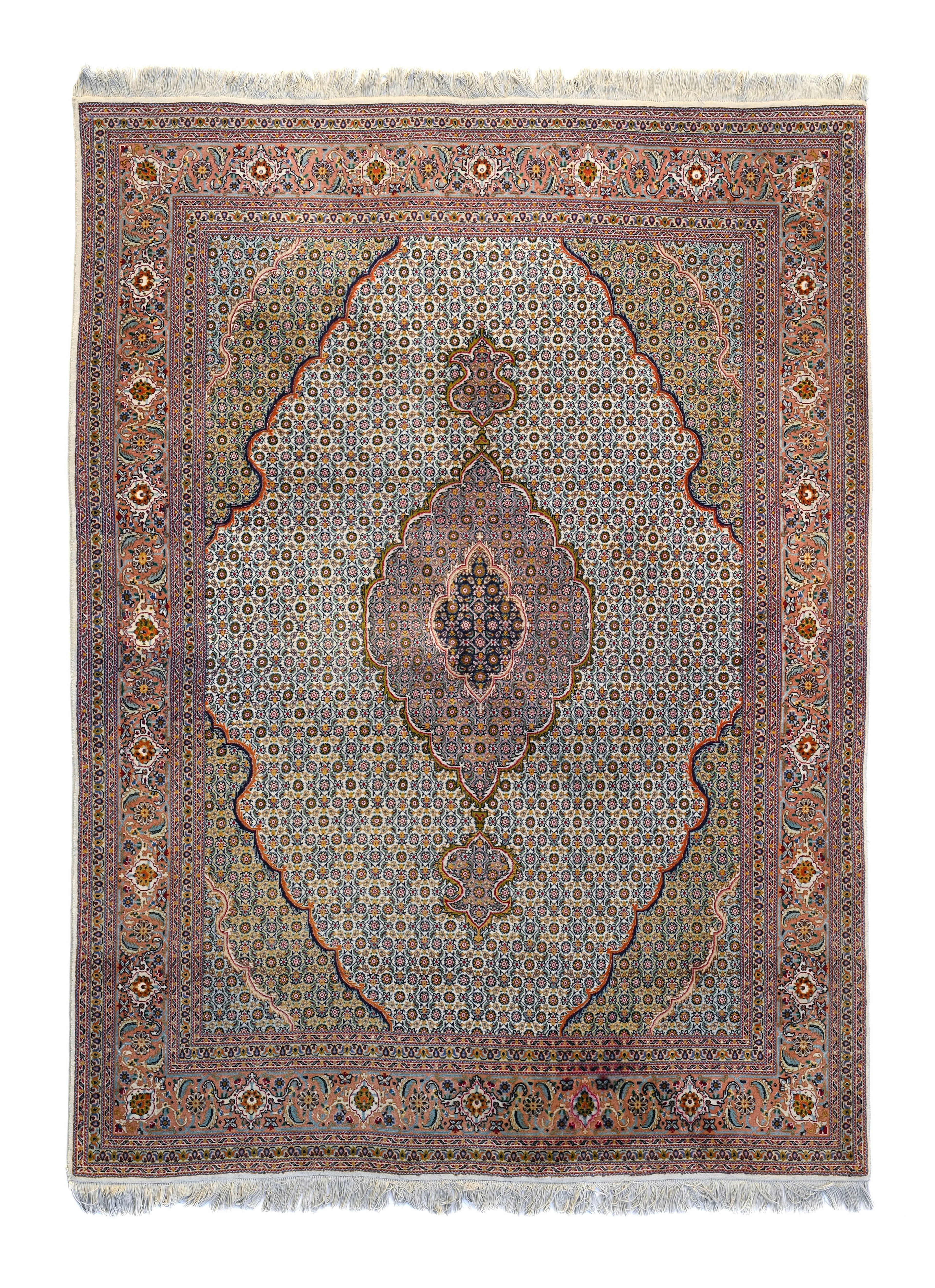 Tapis Bidjar, Iran, derniers tiers du XXe s., à médaillon central