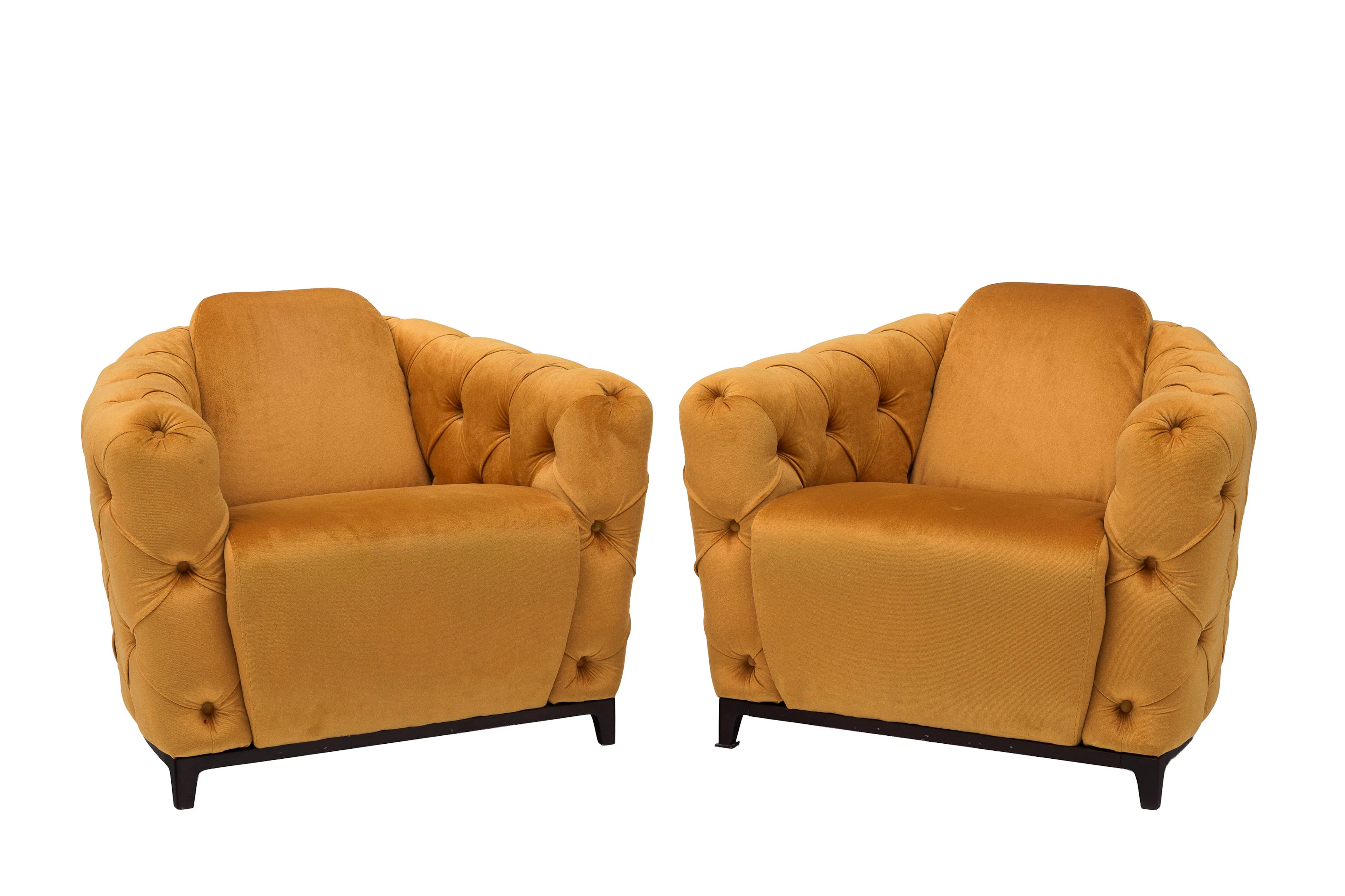 Paire de fauteuil Deliziosa, édition Calia Italia, début XXIe s.