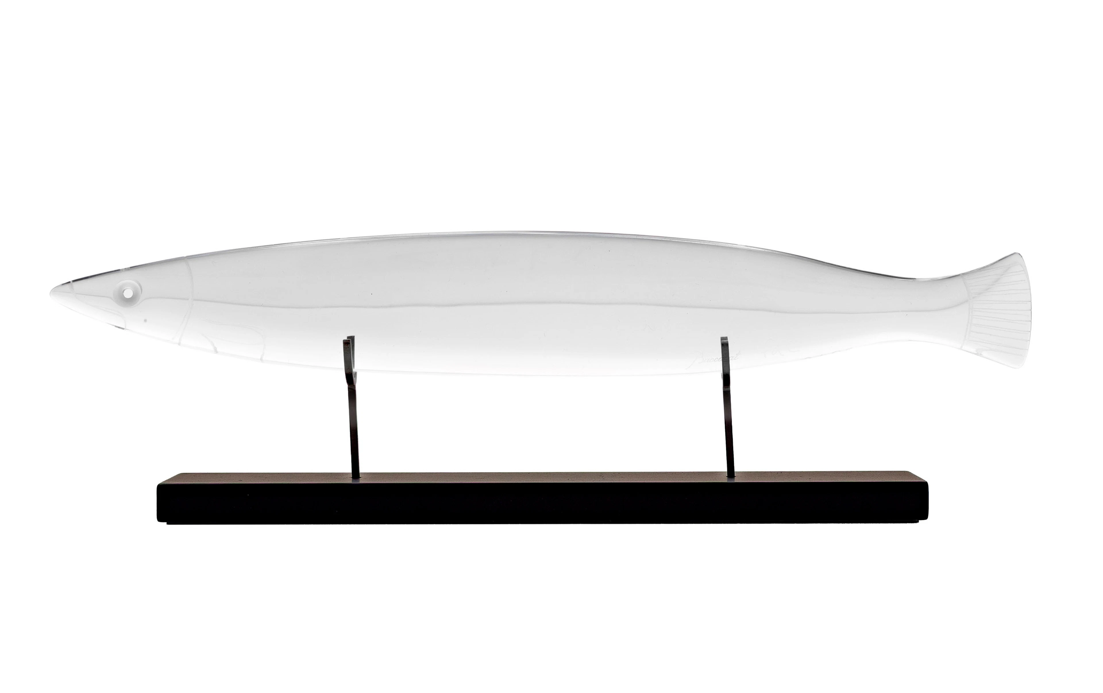 Baccarat. Coupe-papier Barracuda en cristal, modèle de François-Xavier
