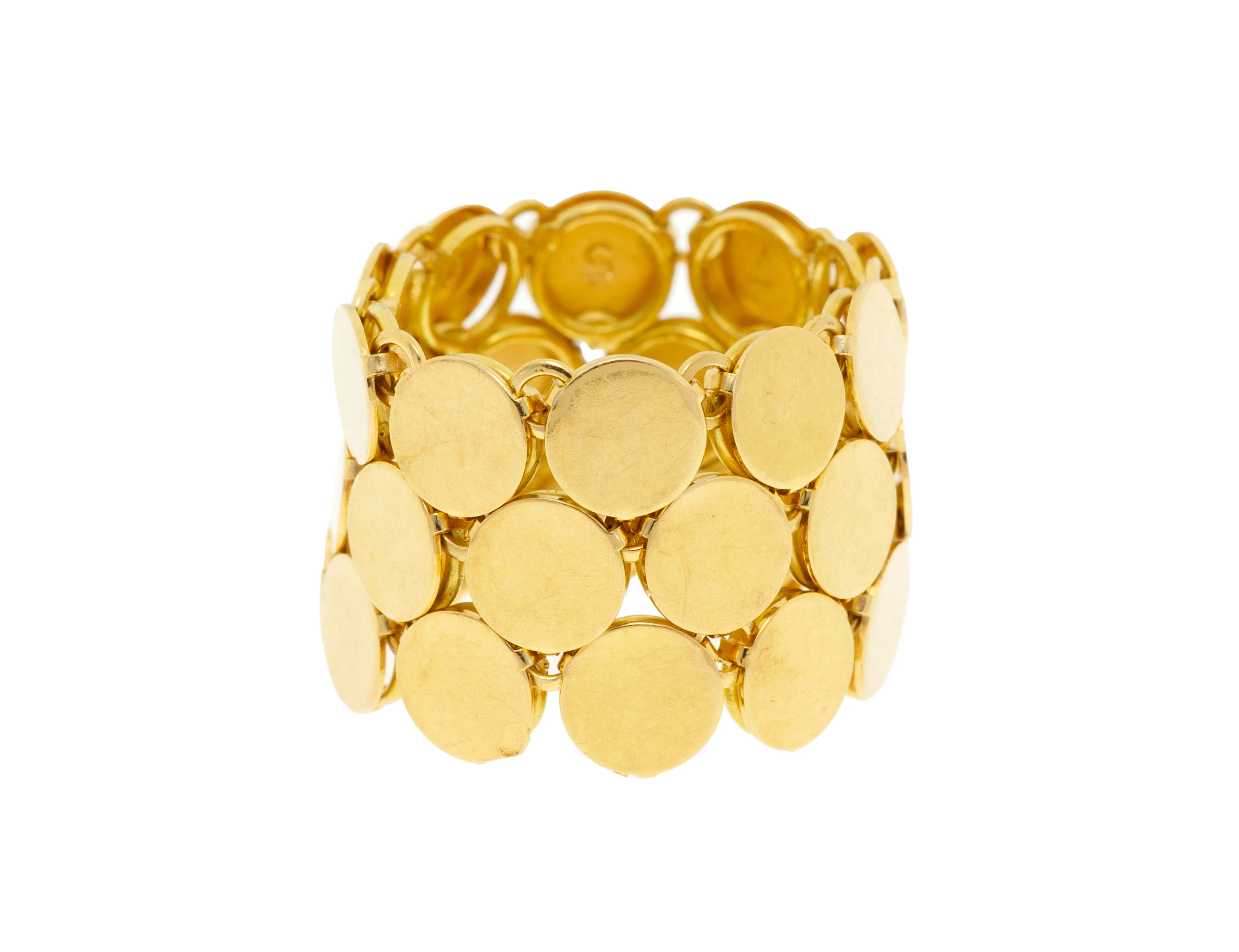 Van Cleef & Arpels, Sequins, bague années 1970 or 750 composée d'un