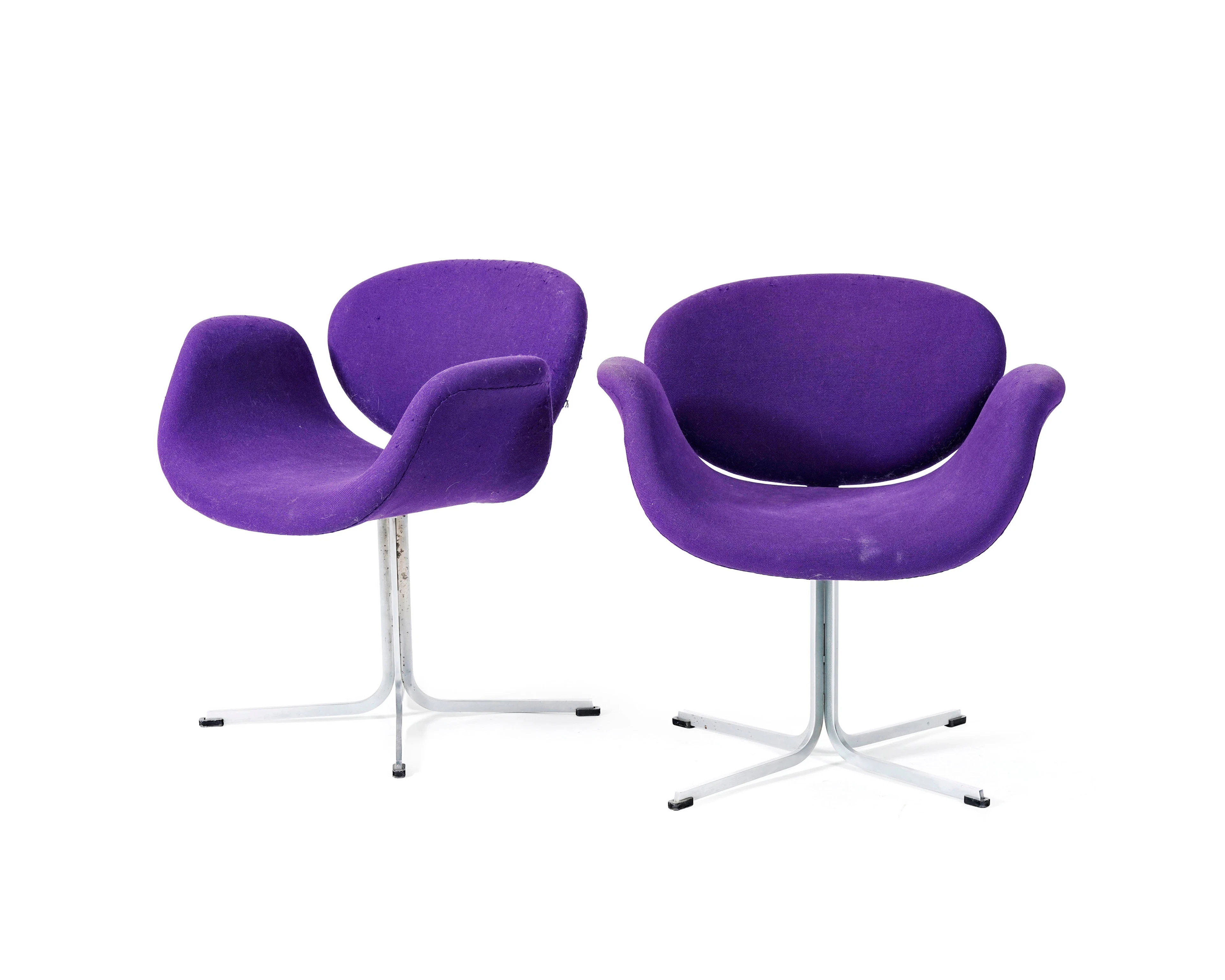 Paire de fauteuils Little Tulip par Pierre Paulin (1927-2009), édition