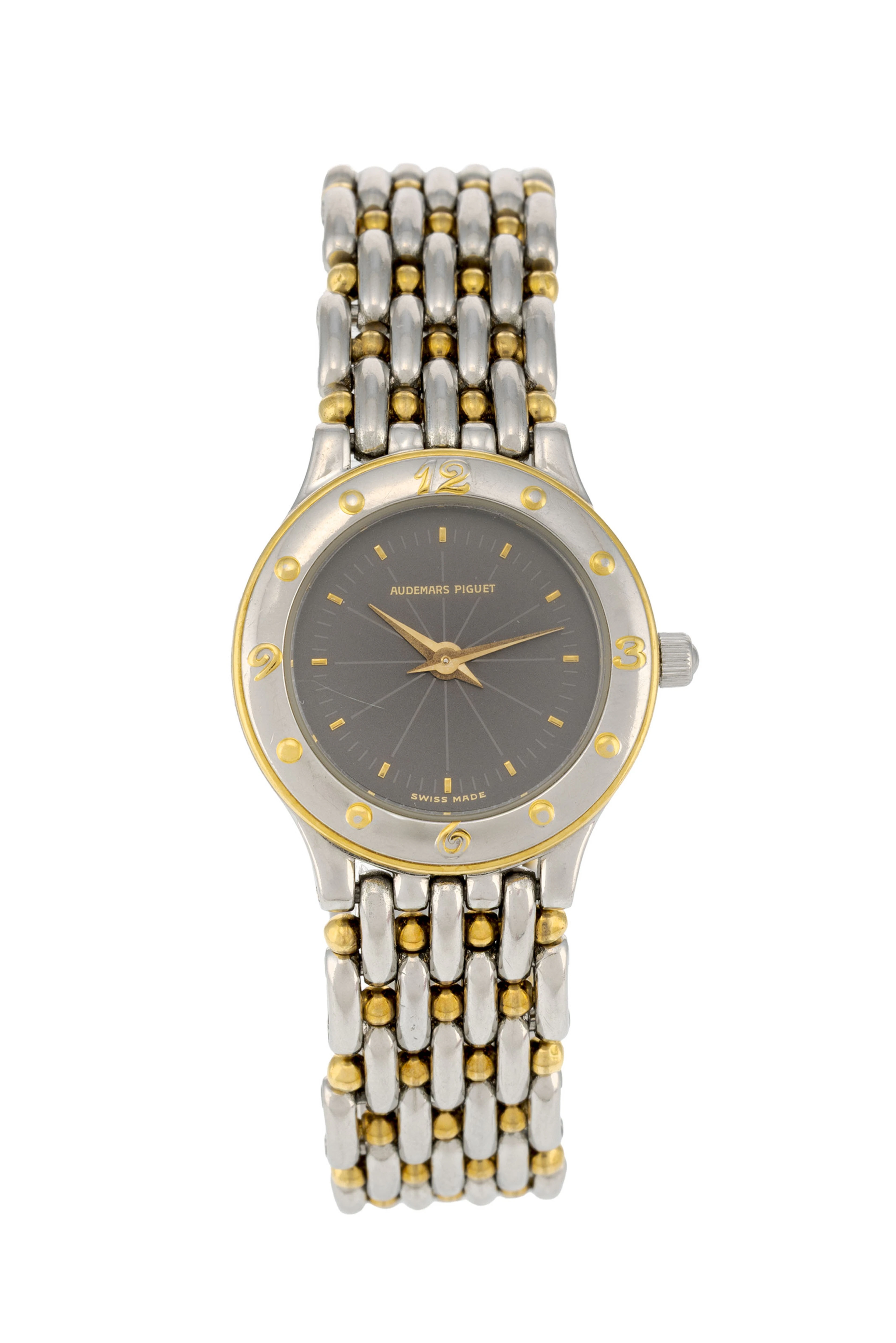 Audemars Piguet, montre-bracelet en acier bicolore Mouvement: quartz