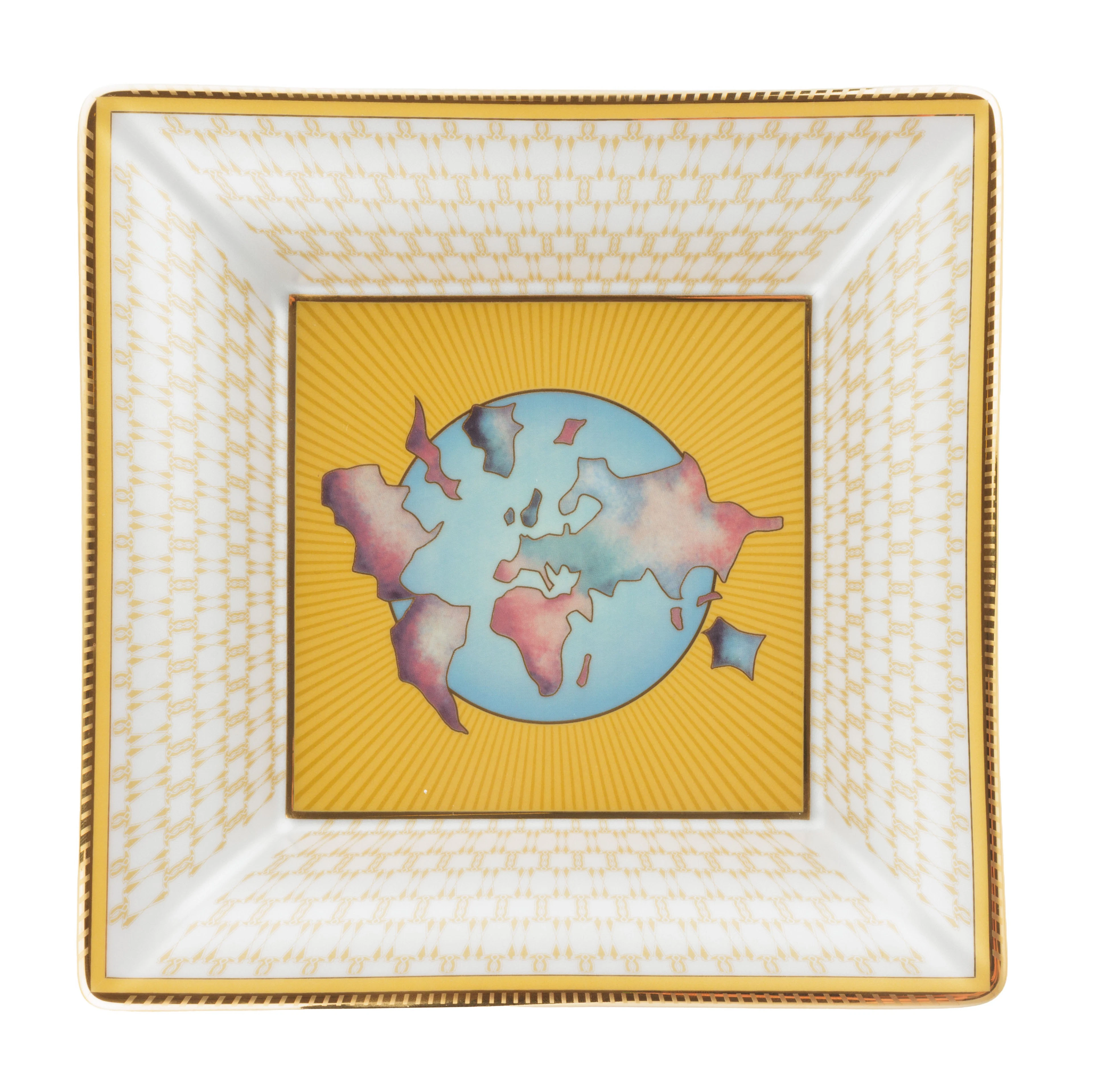 Patek Philippe, vide-poche en porcelaine de Limoges à décor imprimé