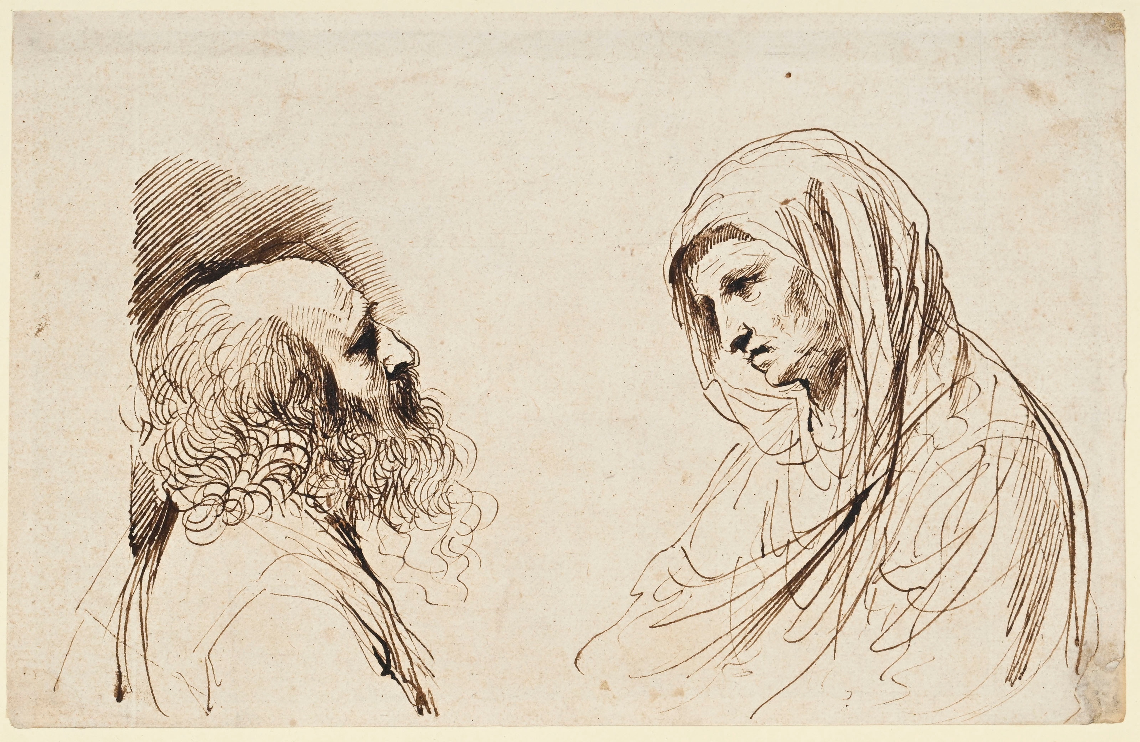 Giovanni Francesco Barbieri, dit Guercino (1591-1666), Etude pour