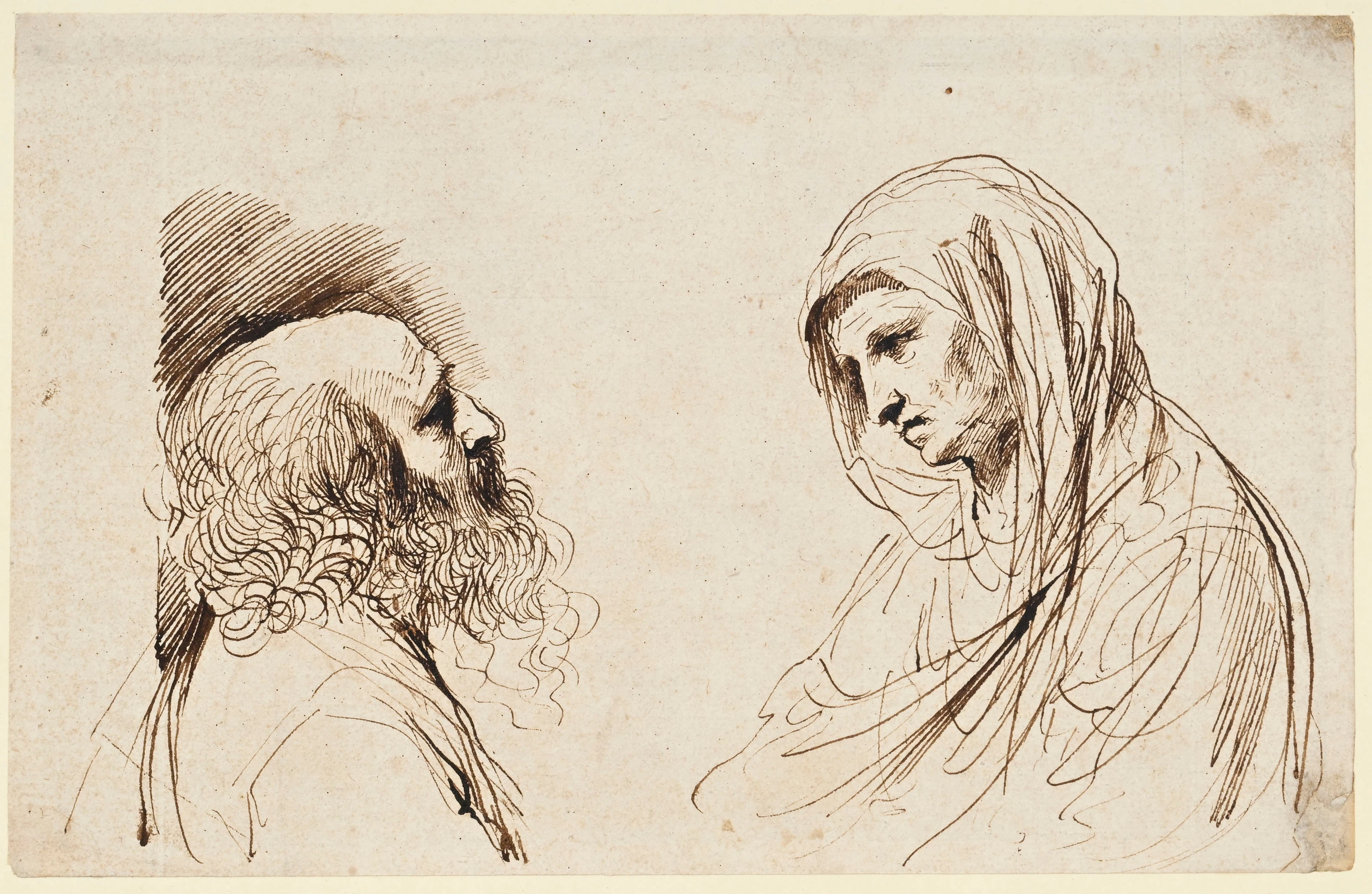Giovanni Francesco Barbieri, dit Guercino (1591-1666), Etude pour