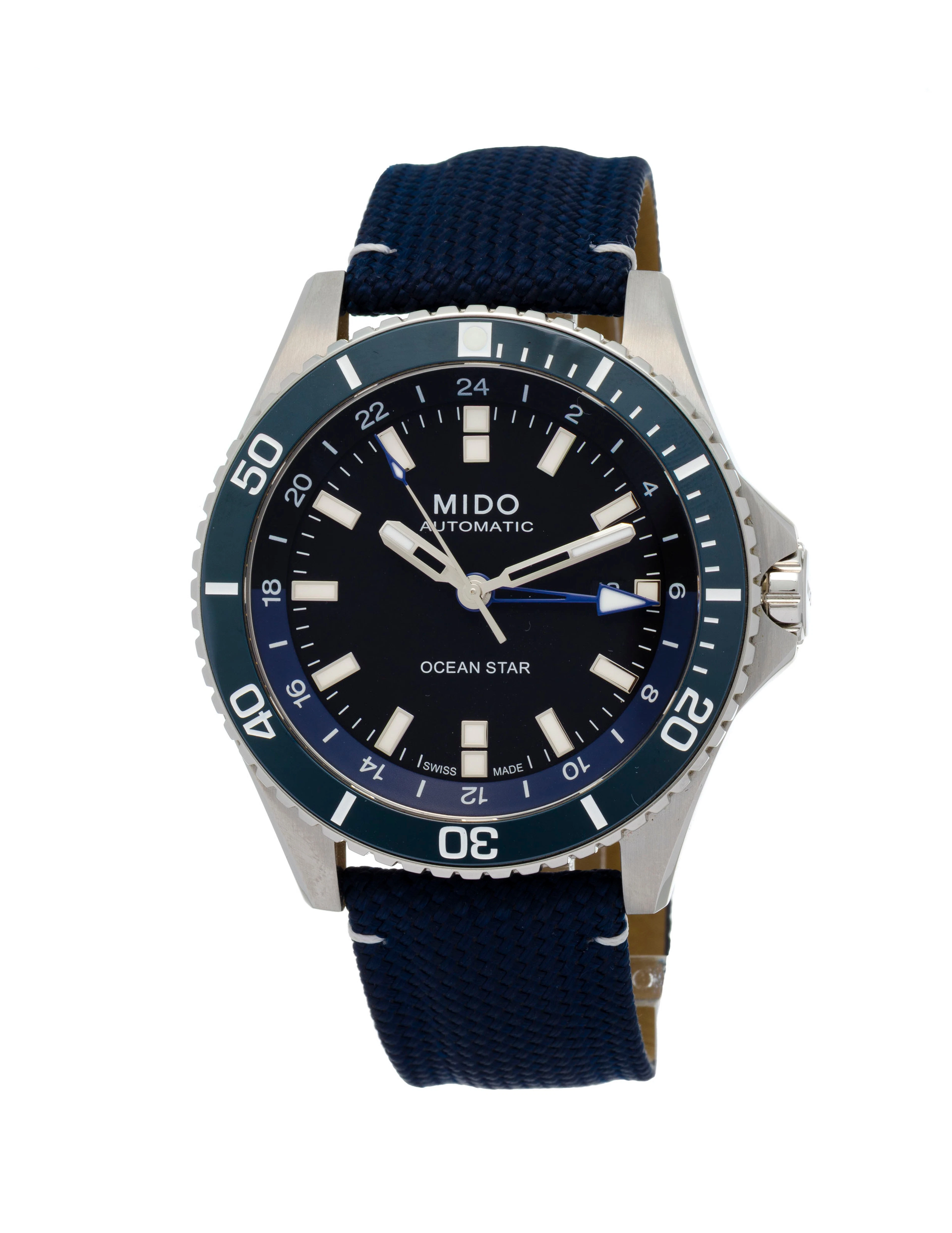 Mido, Ocean Star, réf. M026629A, montre en acier avec indication d'un
