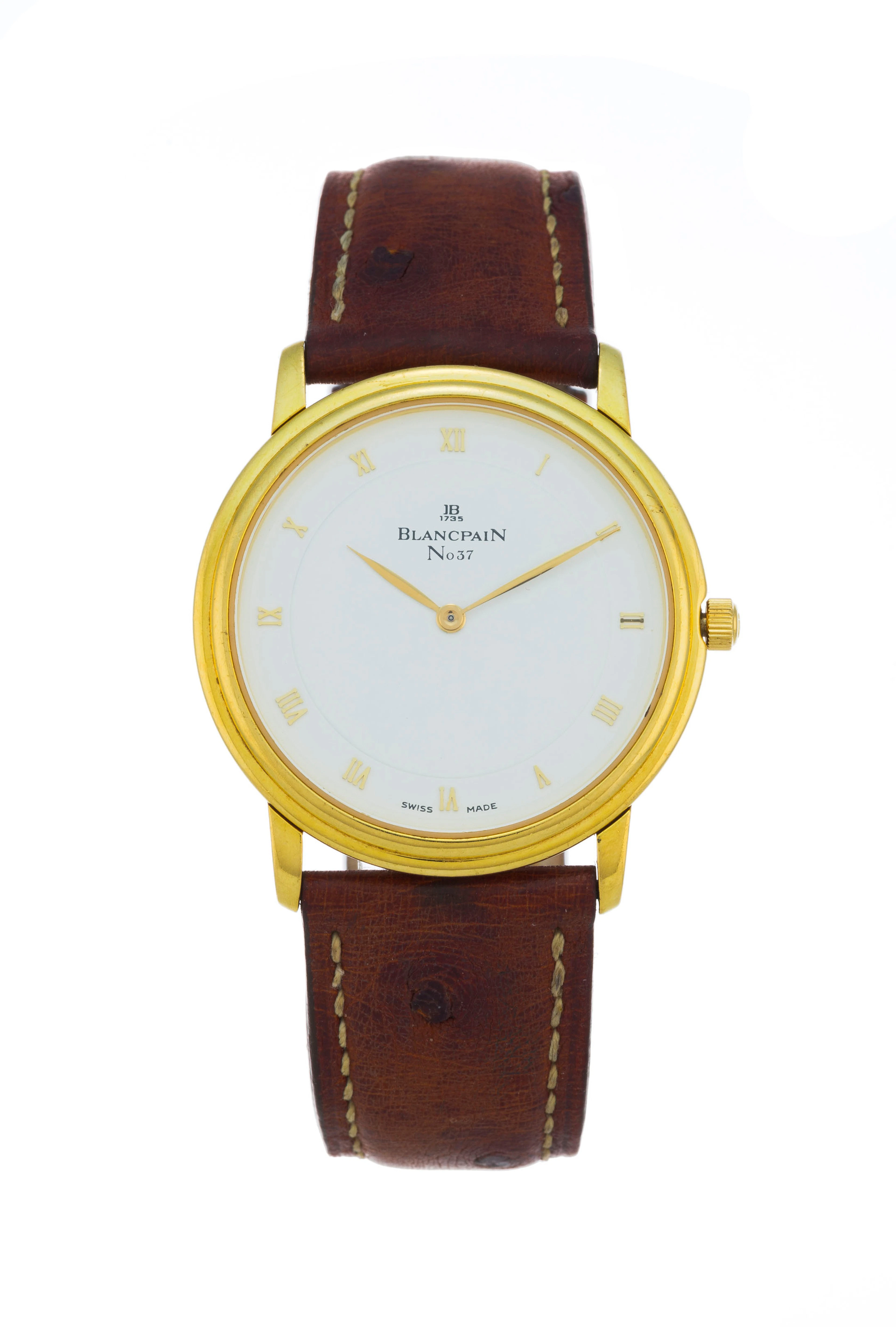 Blancpain, Villeret, réf. 0021-1418, montre en or 750, circa 1989