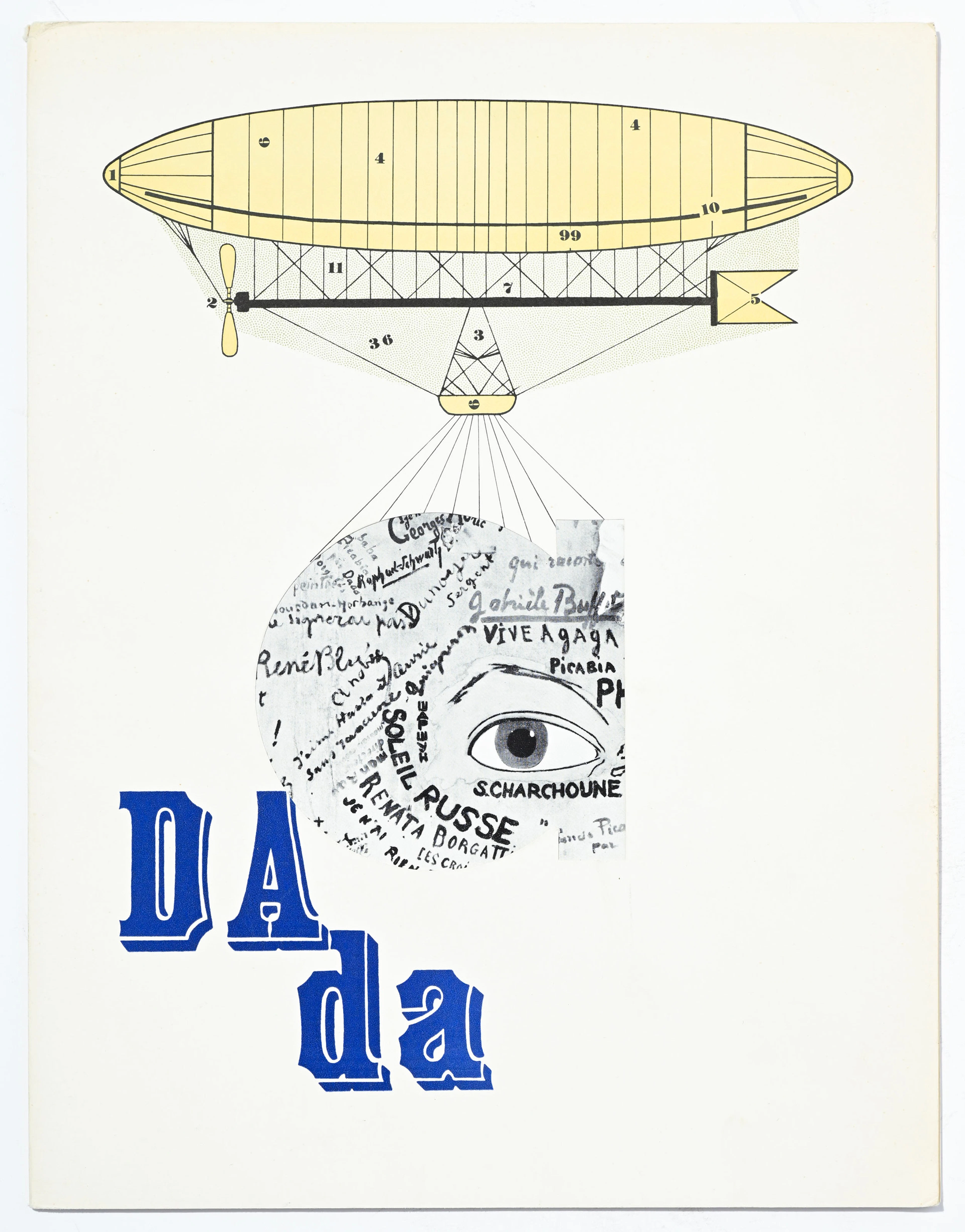 [DADA]. Catalogue Dada. Suites 10. Exposition du 50ème anniversaire