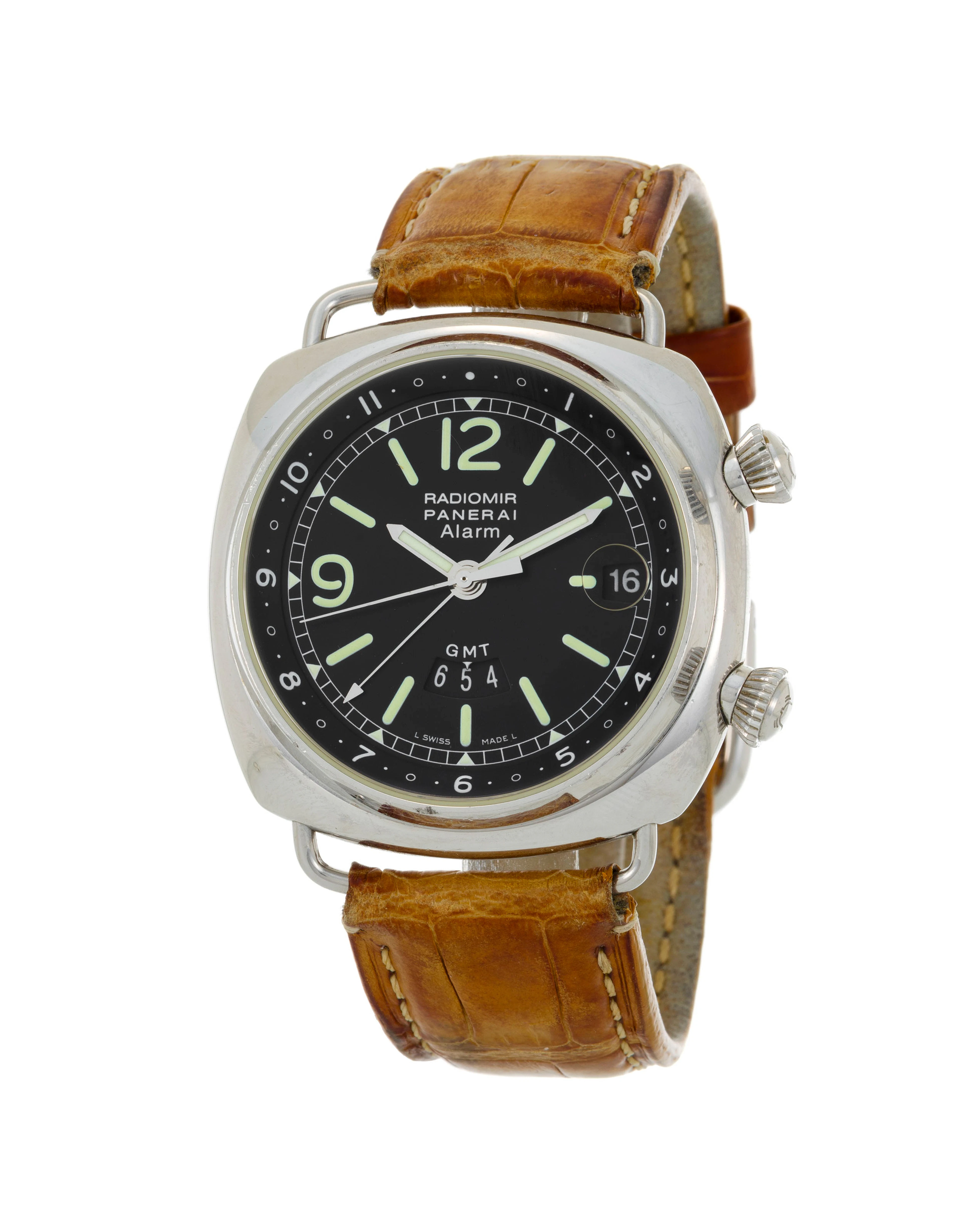 Panerai, Radiomir GMT Alarm, réf. OP 6563, Ed. Limitée n°E314/500