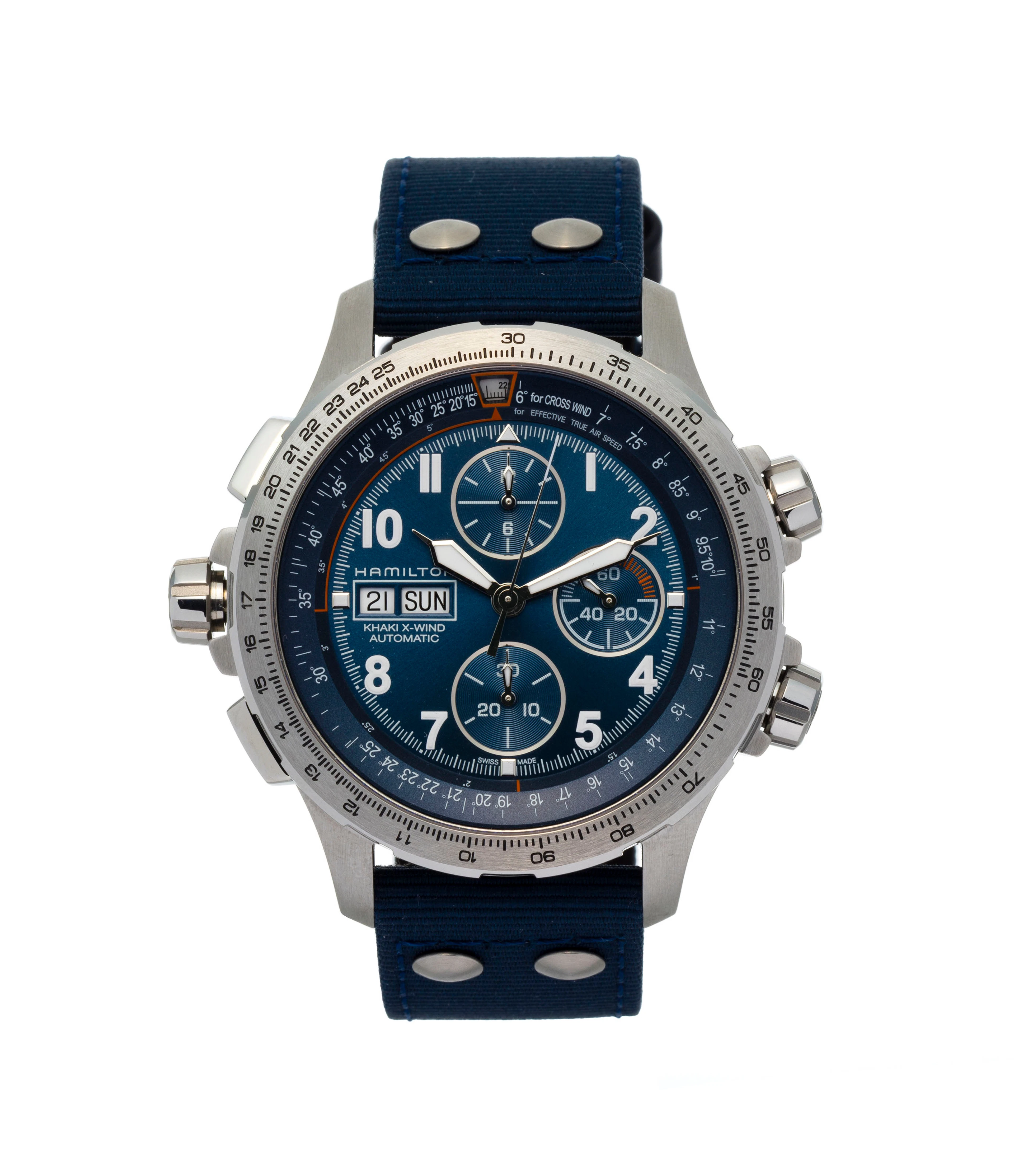 Hamilton, Khaki Aviation X-Wind, réf. H779060, montre chronographe