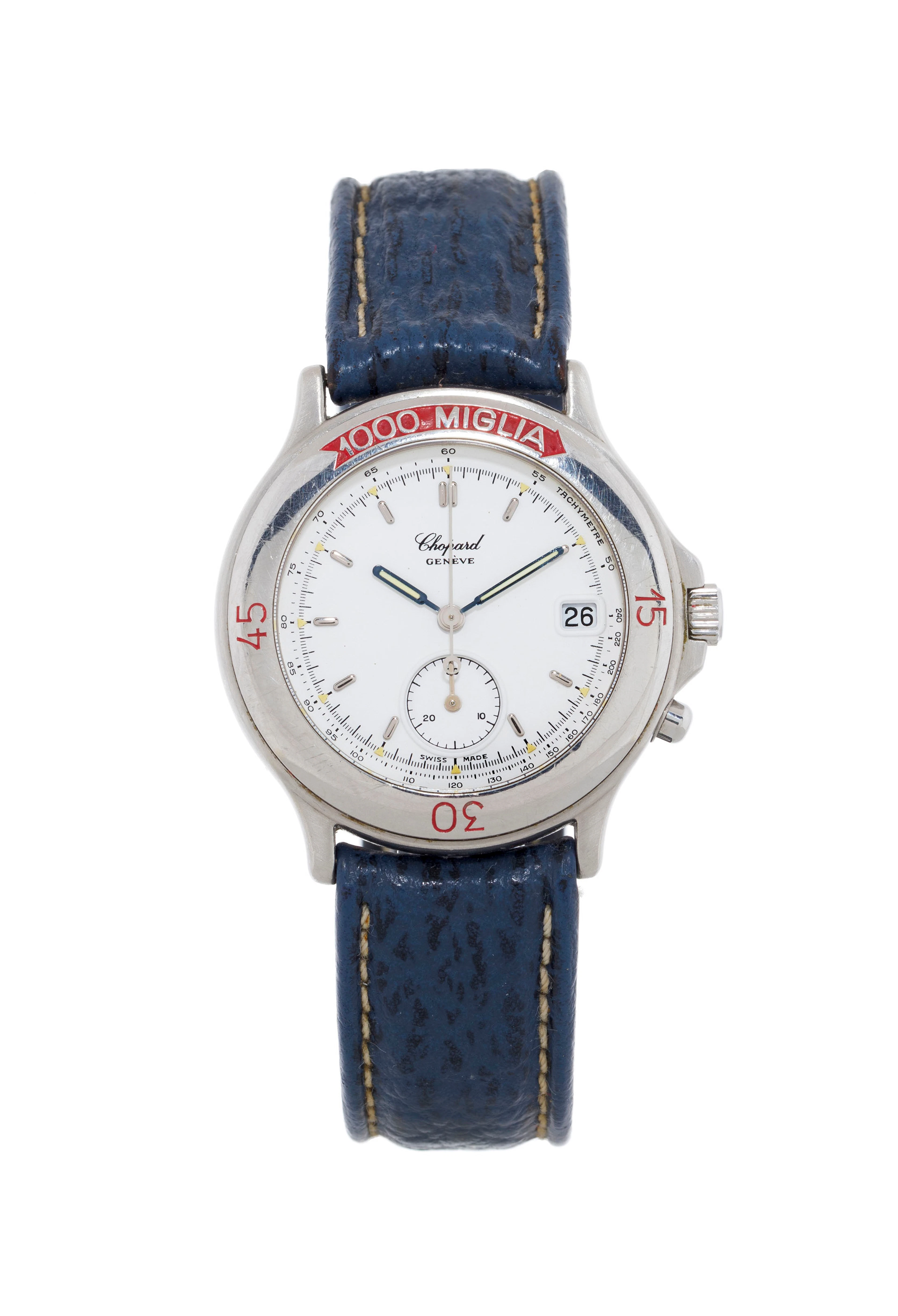 Chopard, Mille Miglia, réf. 8141, montre chronographe monopoussoir