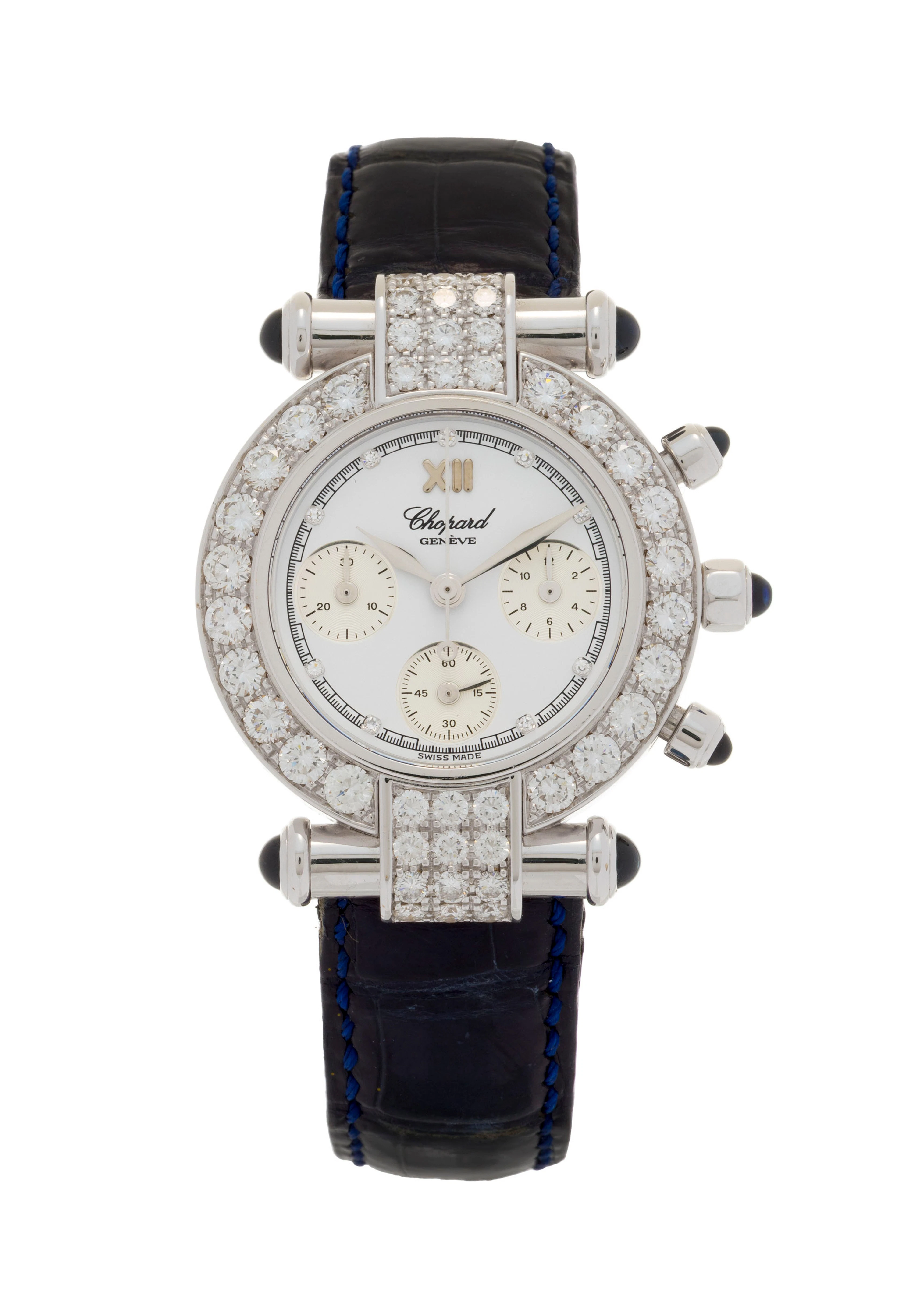 Chopard, Impériale, réf. 4143/383168, montre chronographe en or gris