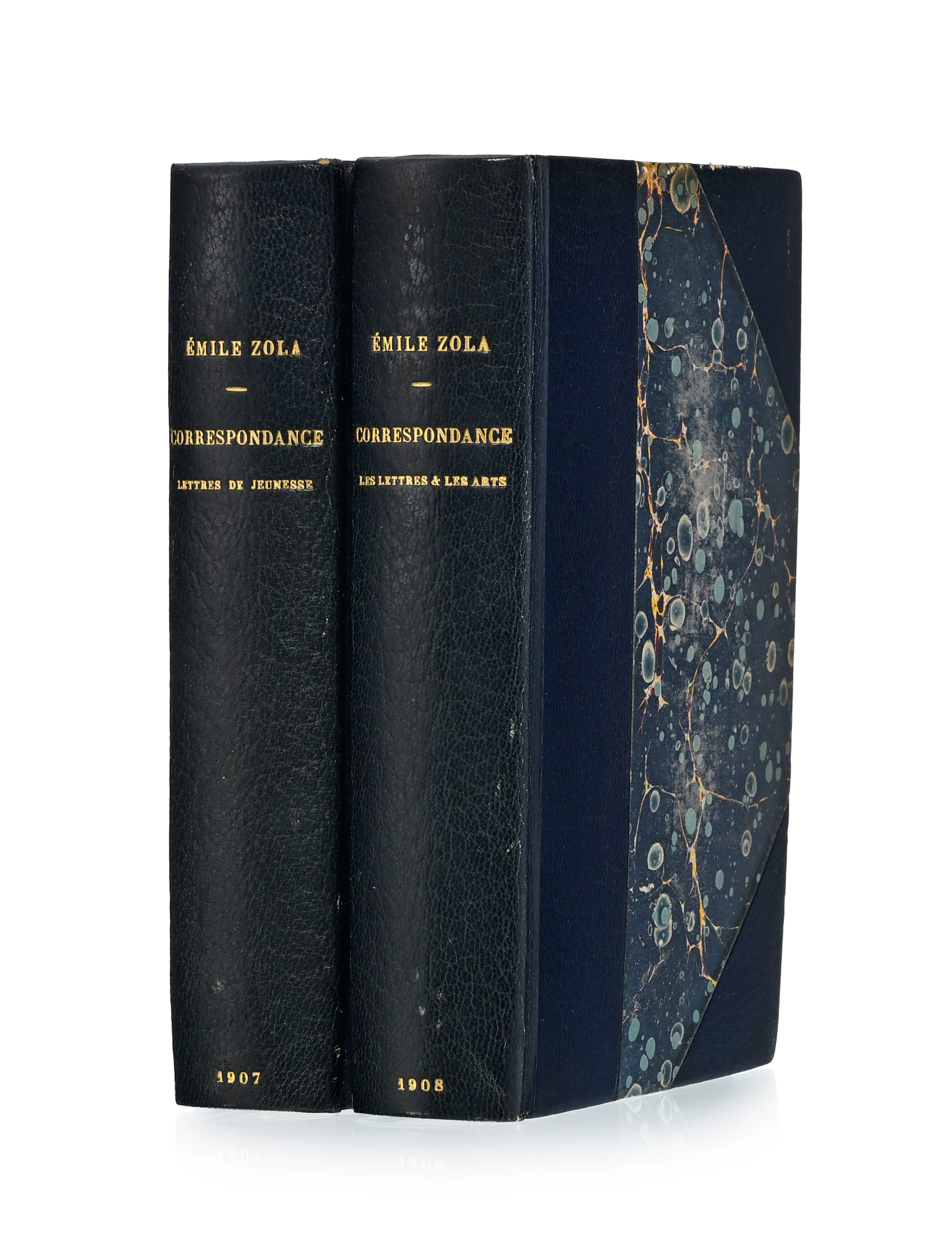 ZOLA (Emile). Correspondance. Lettres de jeunesse. Les Lettres et