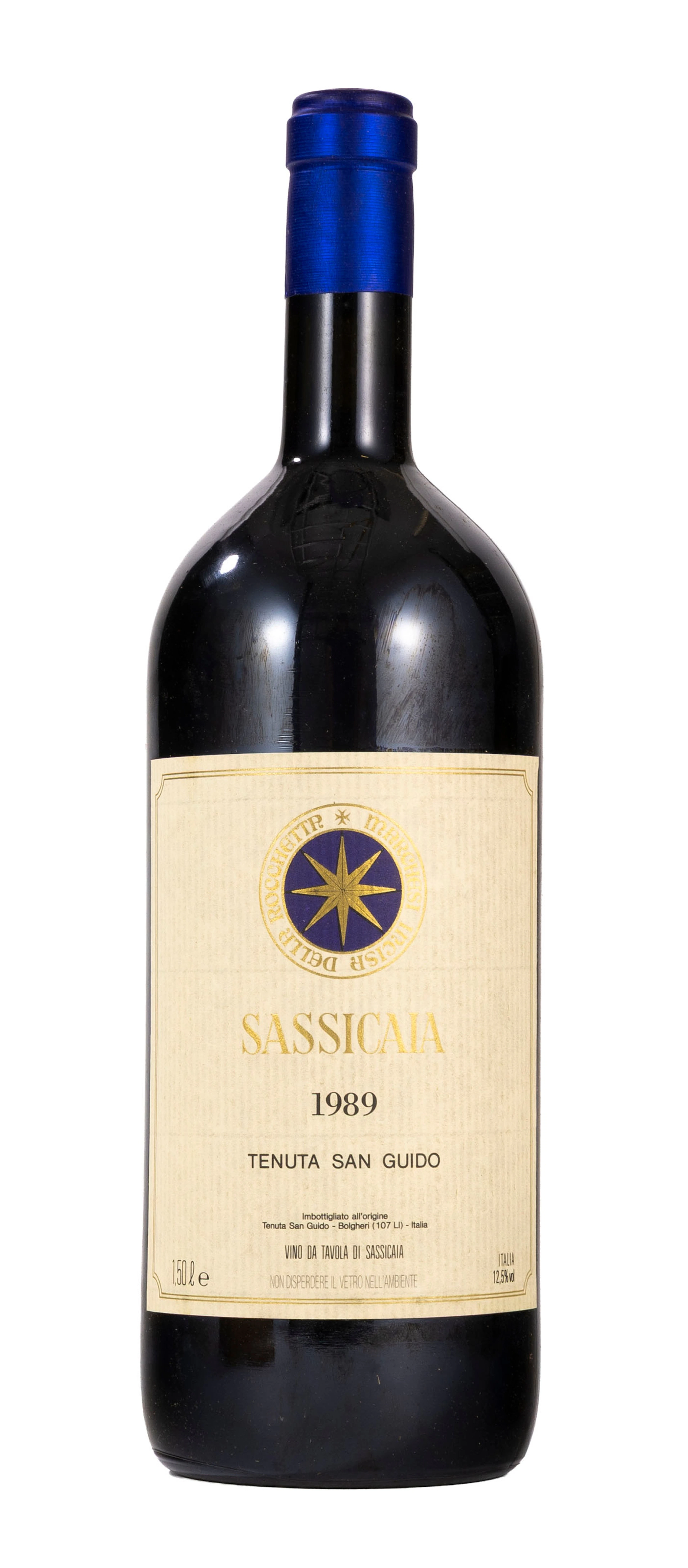 Sassicaia, Tenuta San Guido, 1989, Bolgheri, Toscane, Italie, 1 magnum