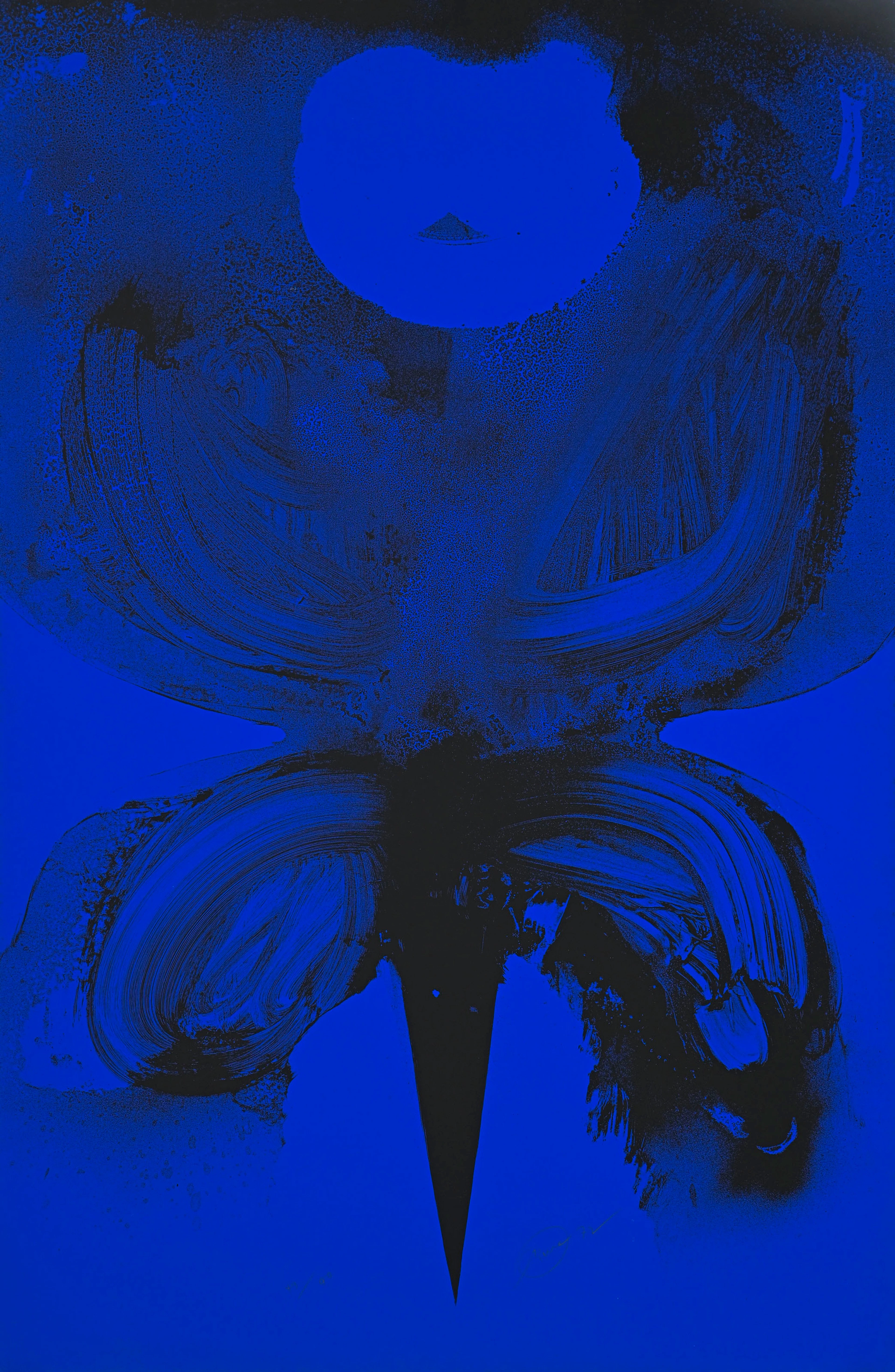 Otto Piene (1928-2014), From: Addis Abeba, 1972, sérigraphie couleurs