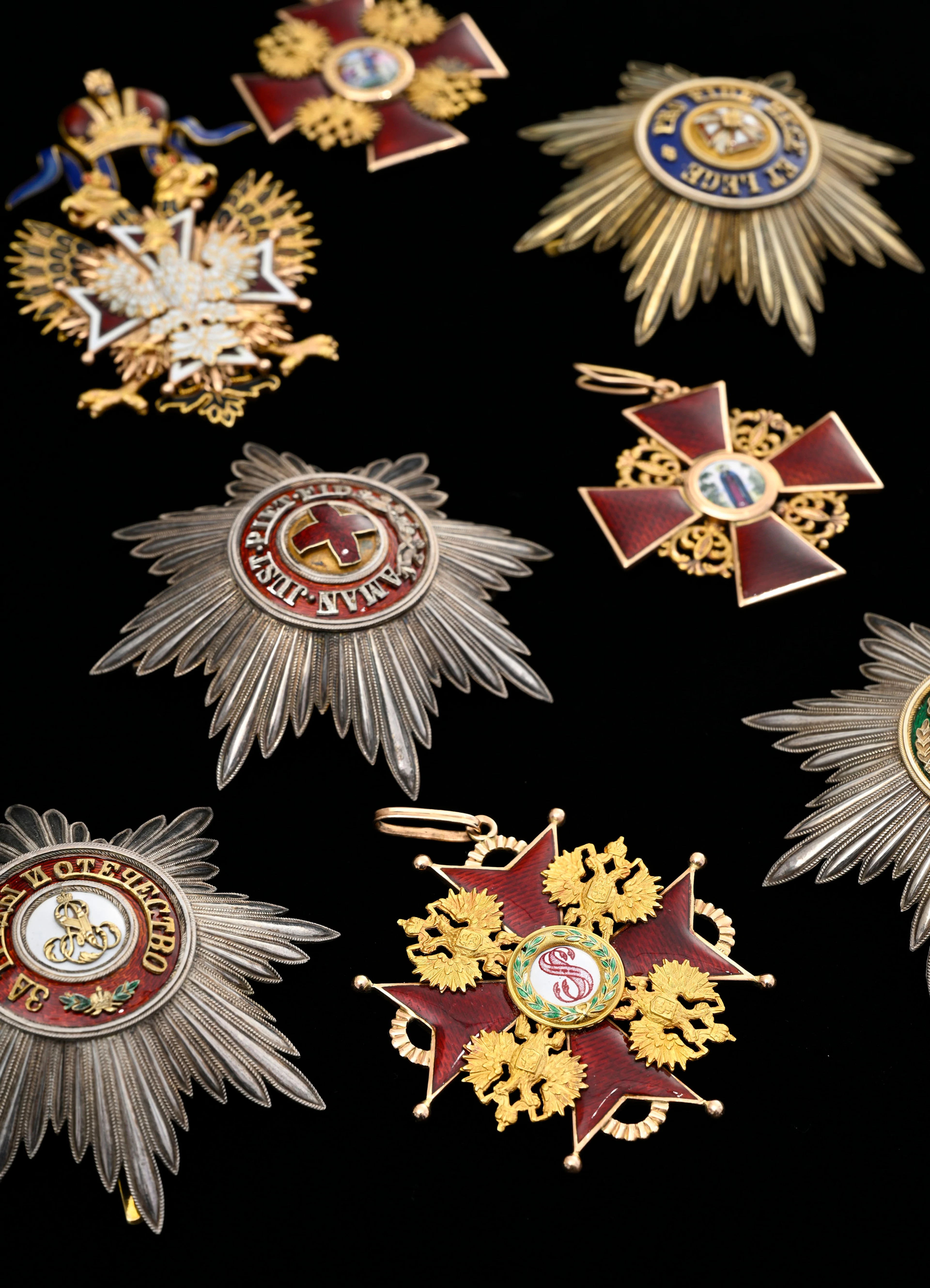 Empire de Russie, Nicolas II (1894-1917), unique coffret contenant