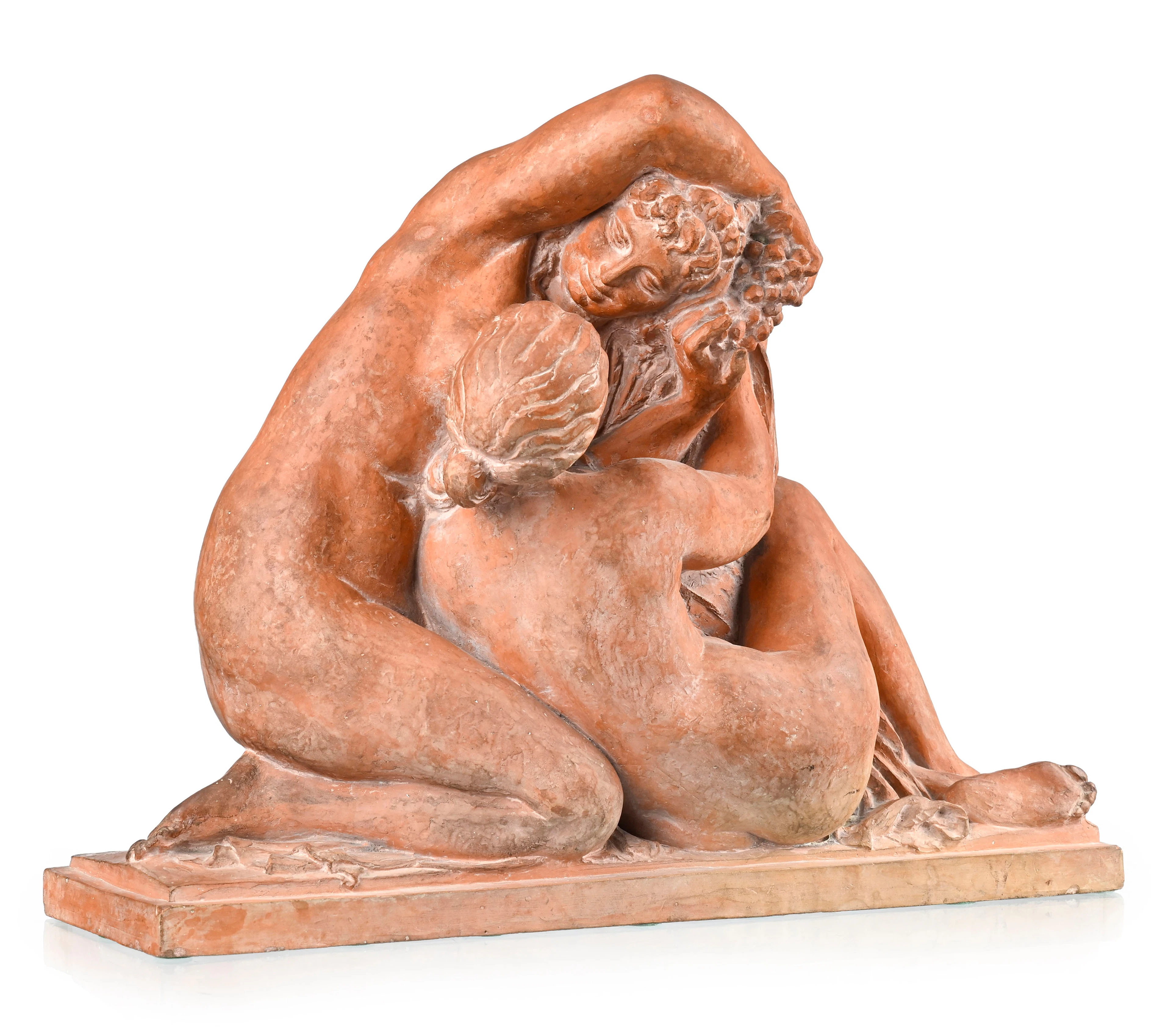 Richard Guino (1890-1973), Jeunes filles jouant ou Deux bacchantes
