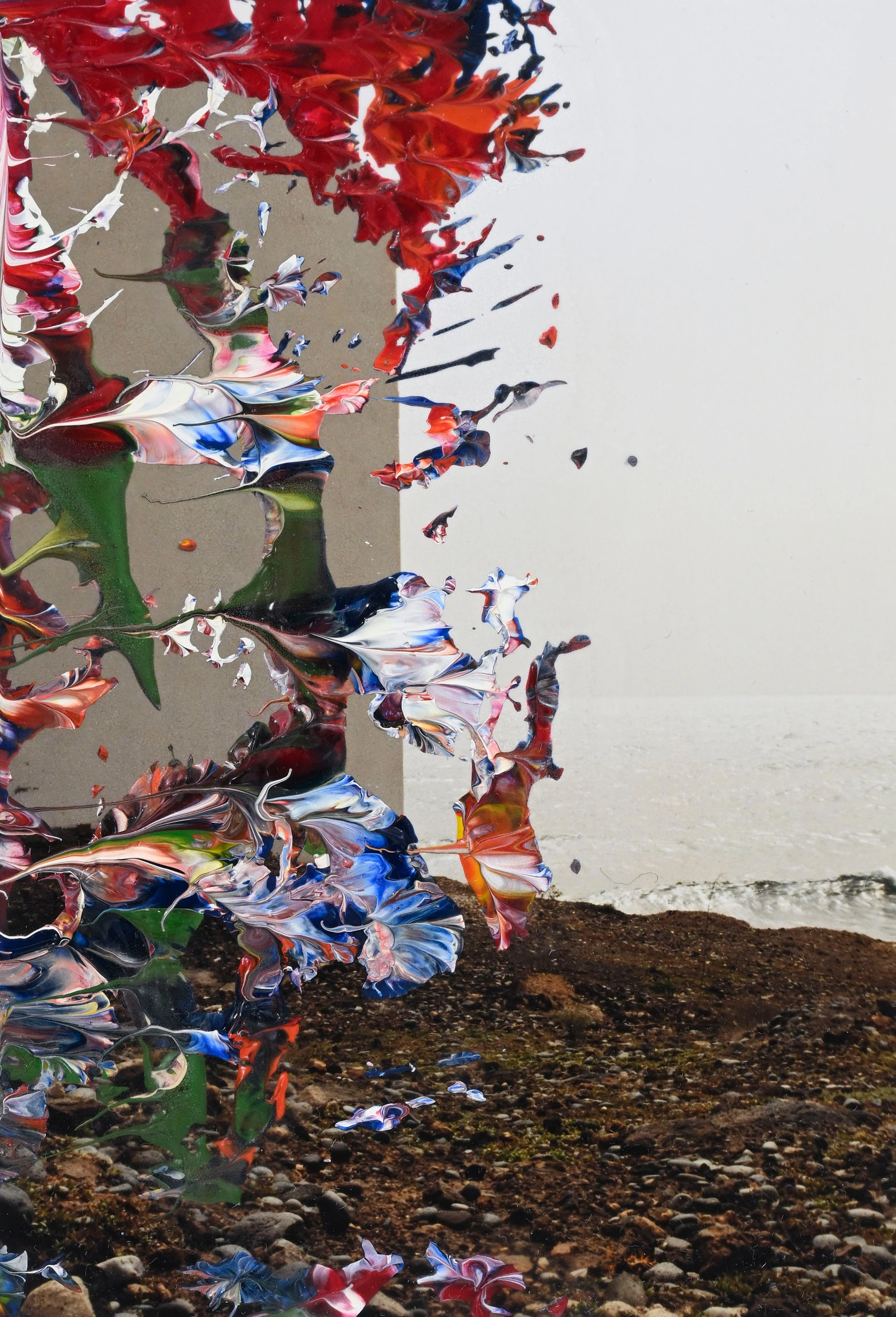 Gerhard Richter (1932), "Seaside house", 22 novembre 1999, huile sur