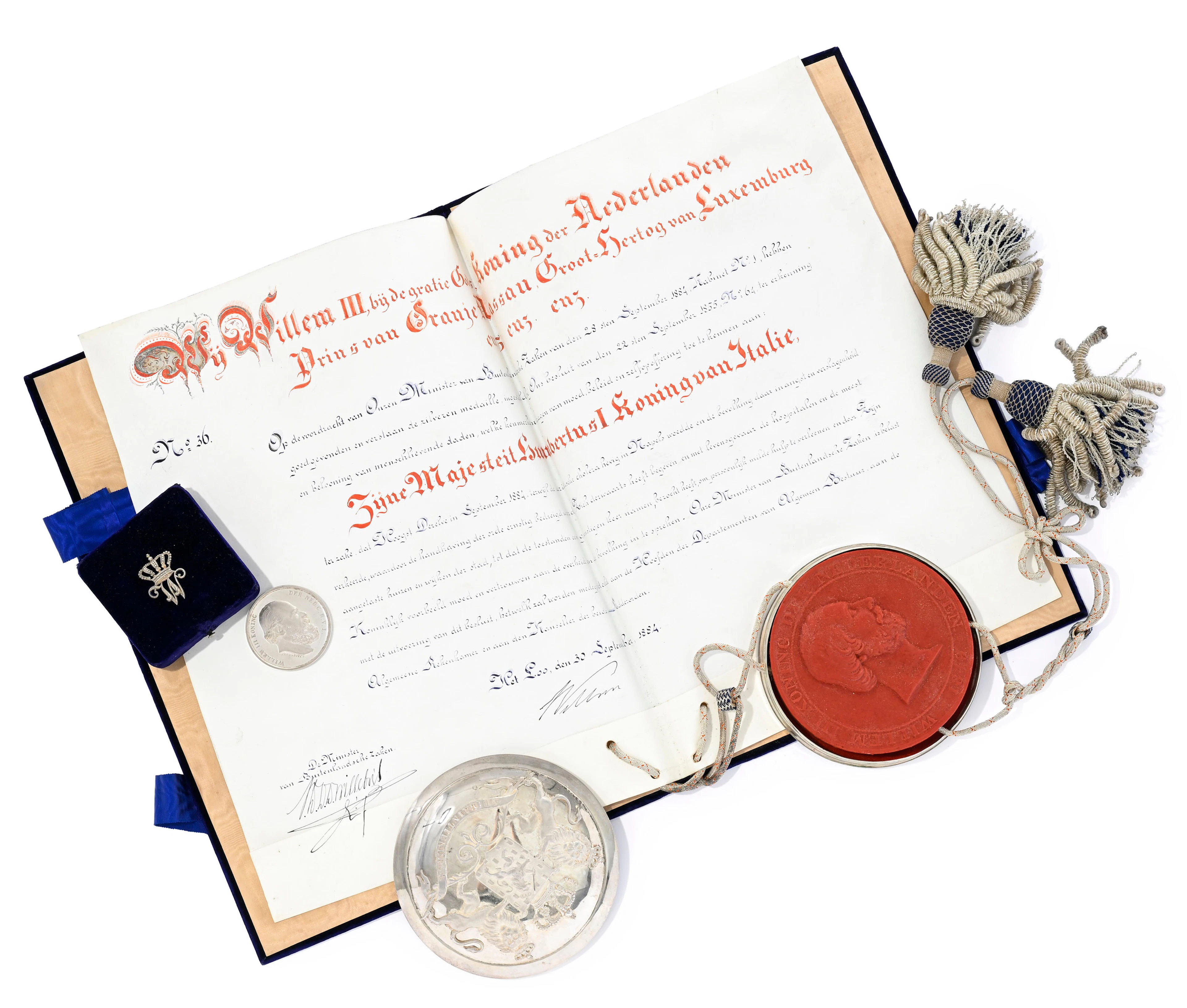 Royaume des Pays-Bas, Médaille d'honneur pour assistance humanitaire