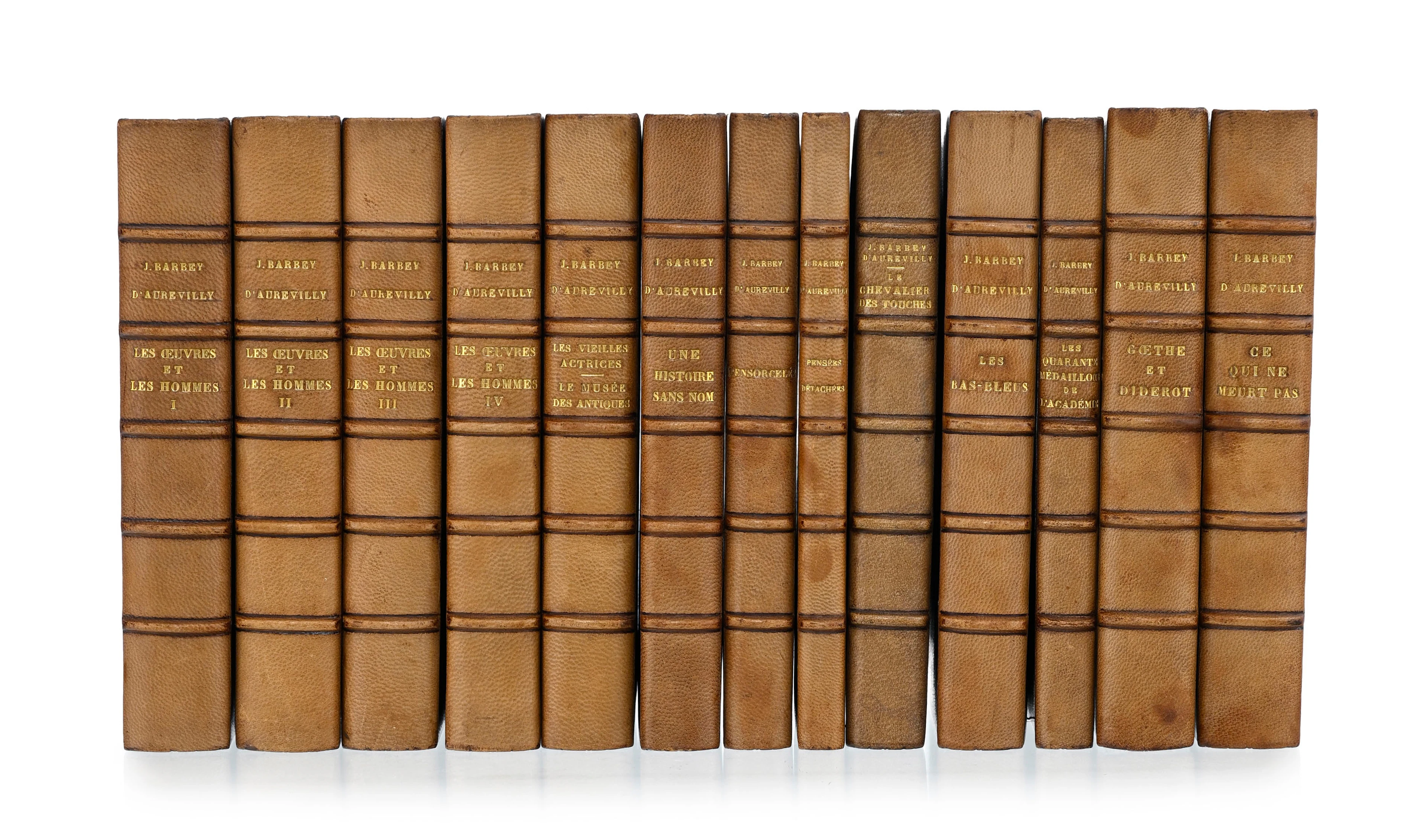 BARBEY D'AUREVILLY (Jules). Diverses œuvres en édition originale.