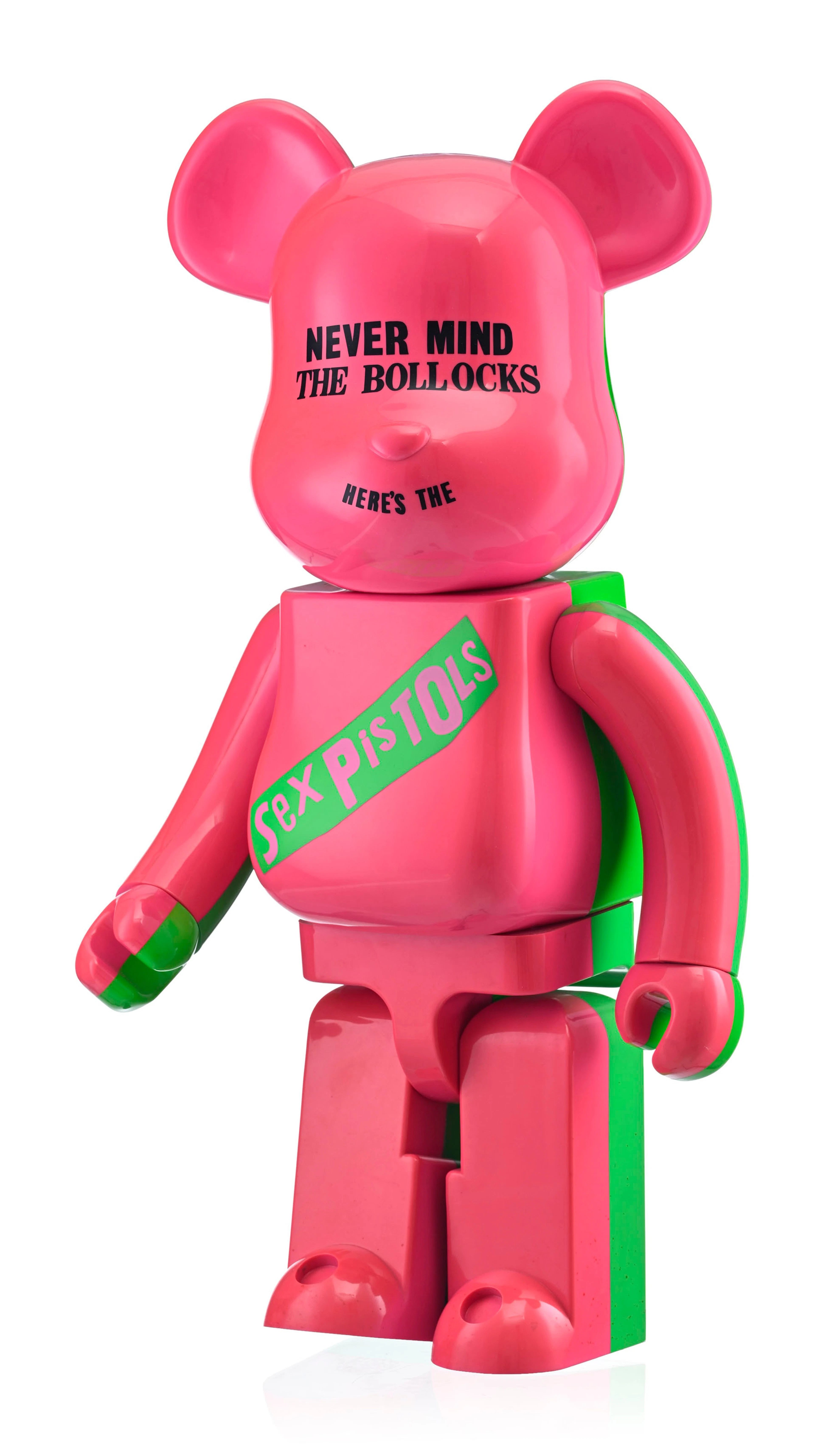 Medicom Toy (XX-XXI), "BE@RBRICK Sex Pistol Green/Pink", éd. 2007