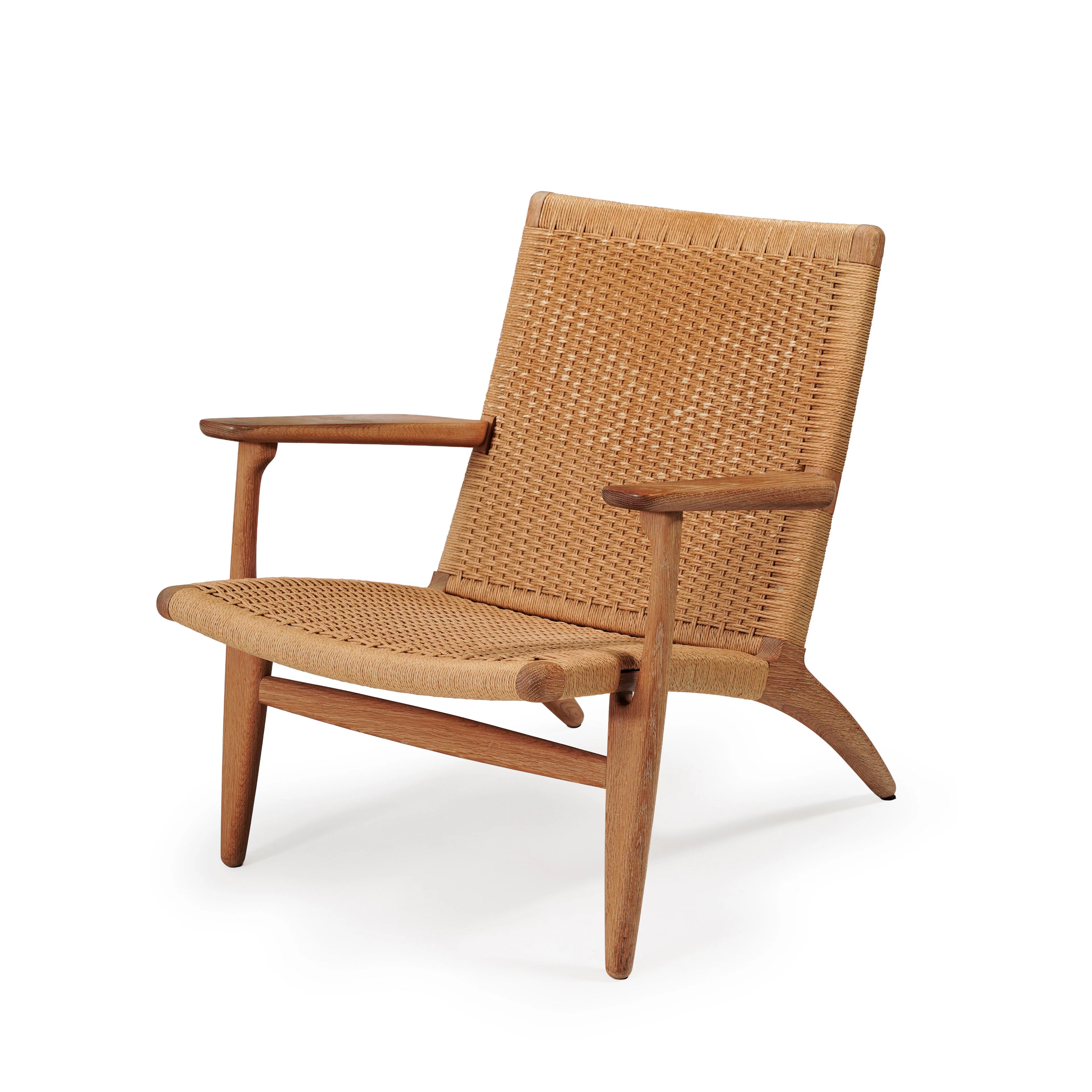 Fauteuil CH25 par Hans J. Wegner (1914-2007), édition Carl Hansen