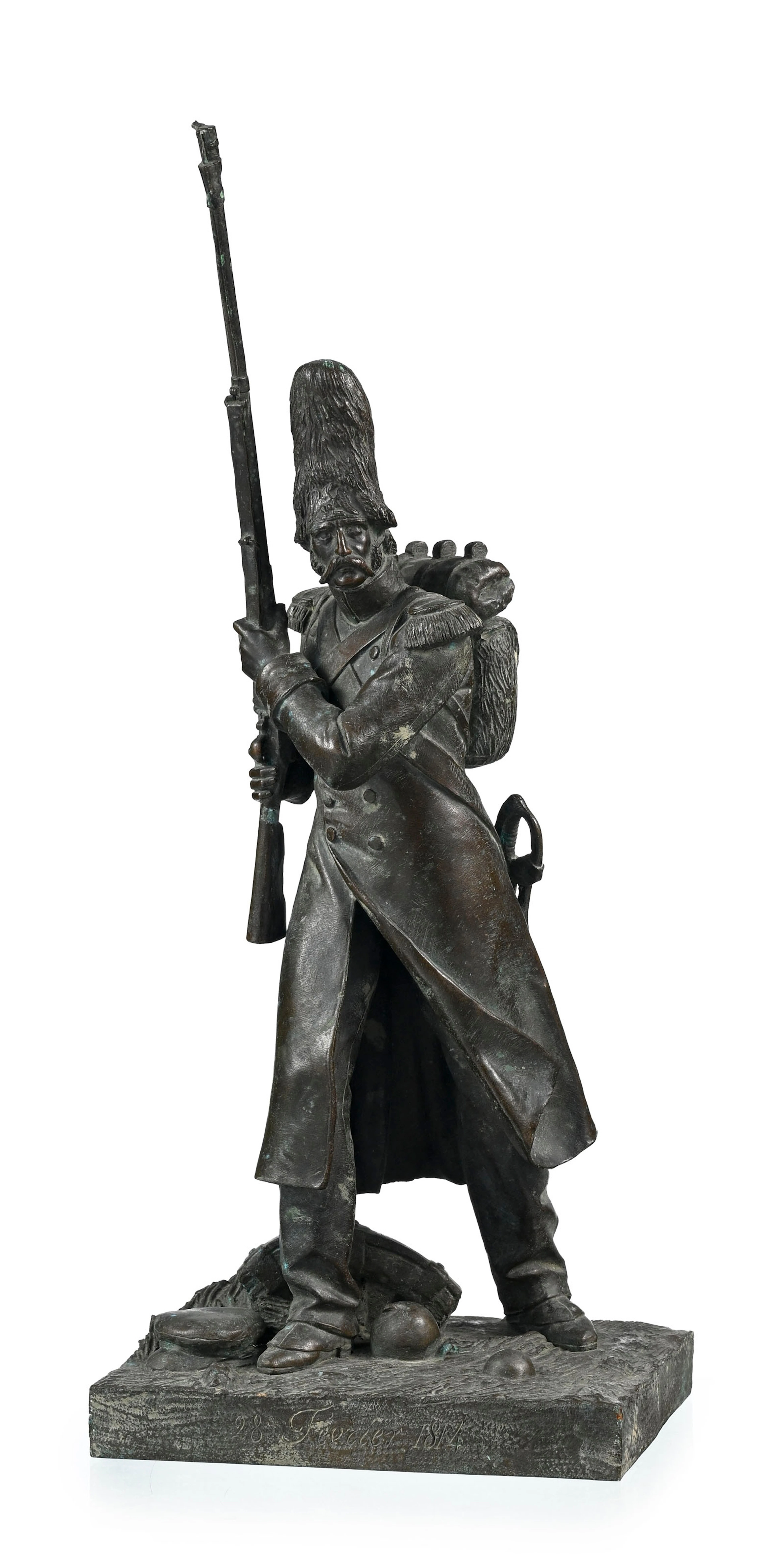 Théodore Gechter (1796-1844), Soldat de la Grande Armée - 28 Février