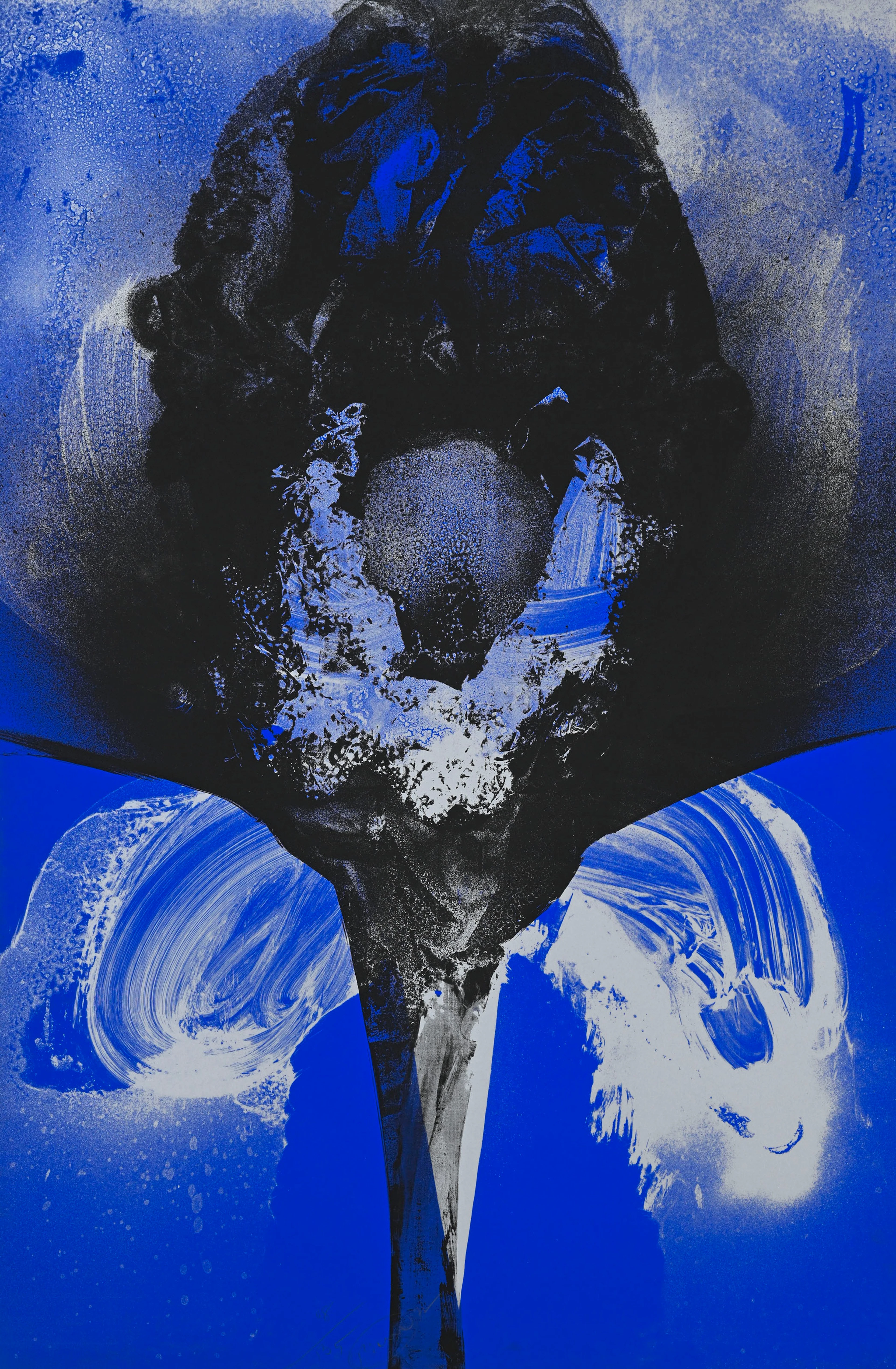 Otto Piene (1928-2014), From: Addis Abeba, 1972, sérigraphie couleurs