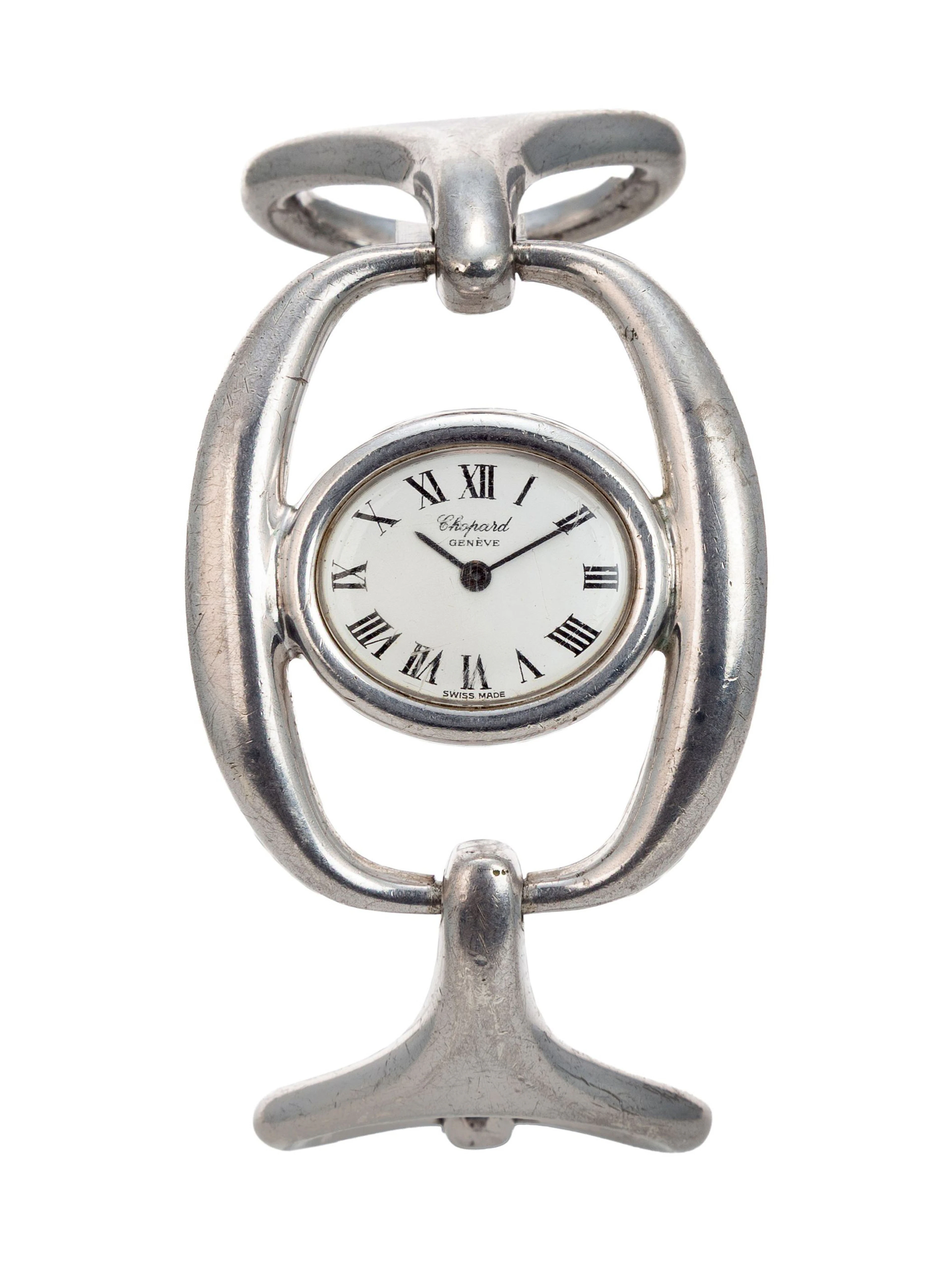 Chopard, Etrier, réf. 5030, montre-bracelet en argent, années 1970