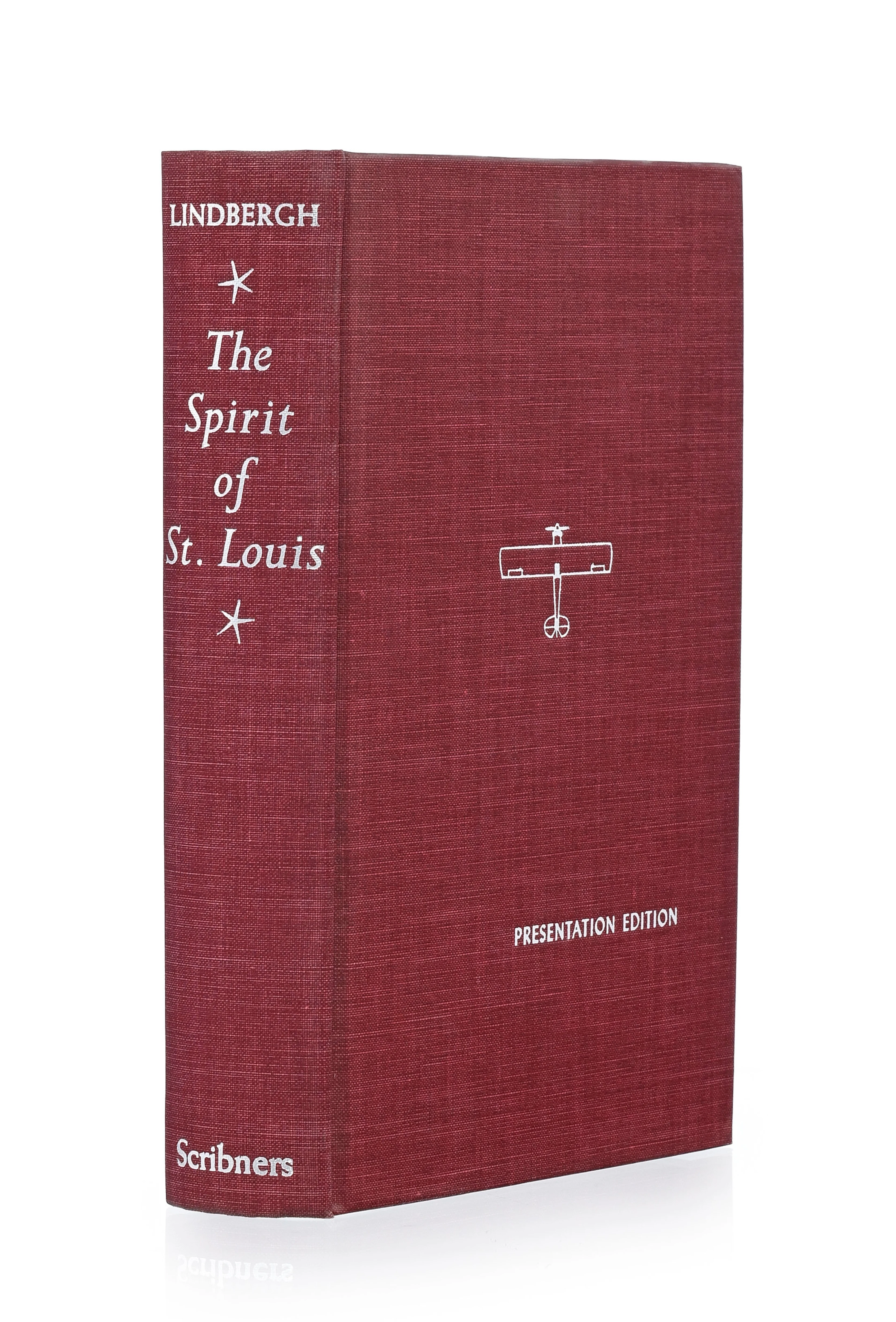 LINDBERGH (Charles). The Spirit of St. Louis. New York, Charles Scribner's
