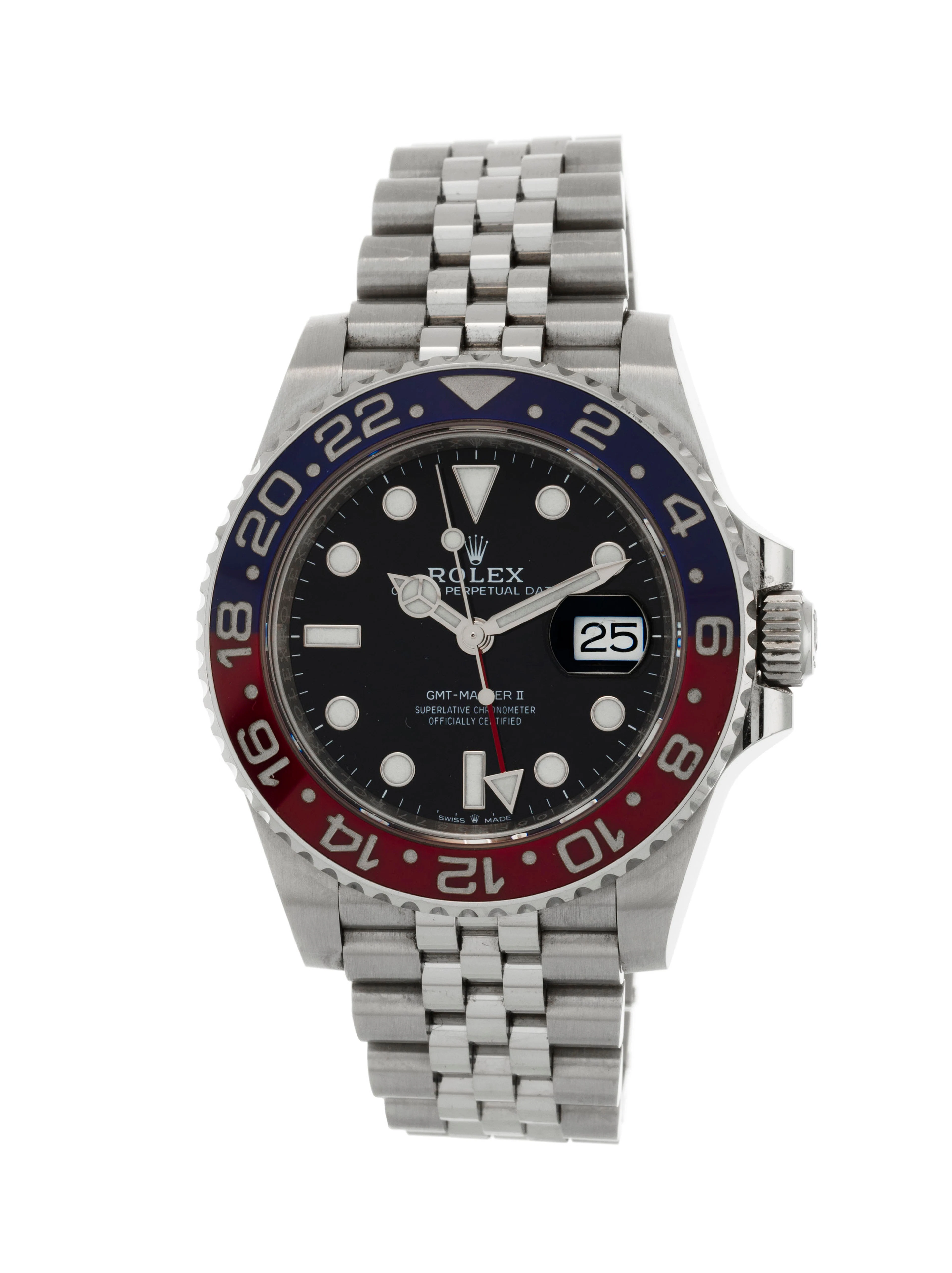 Rolex, GMT Master II, réf. 126710/2520, montre-bracelet en acier Mouvement: