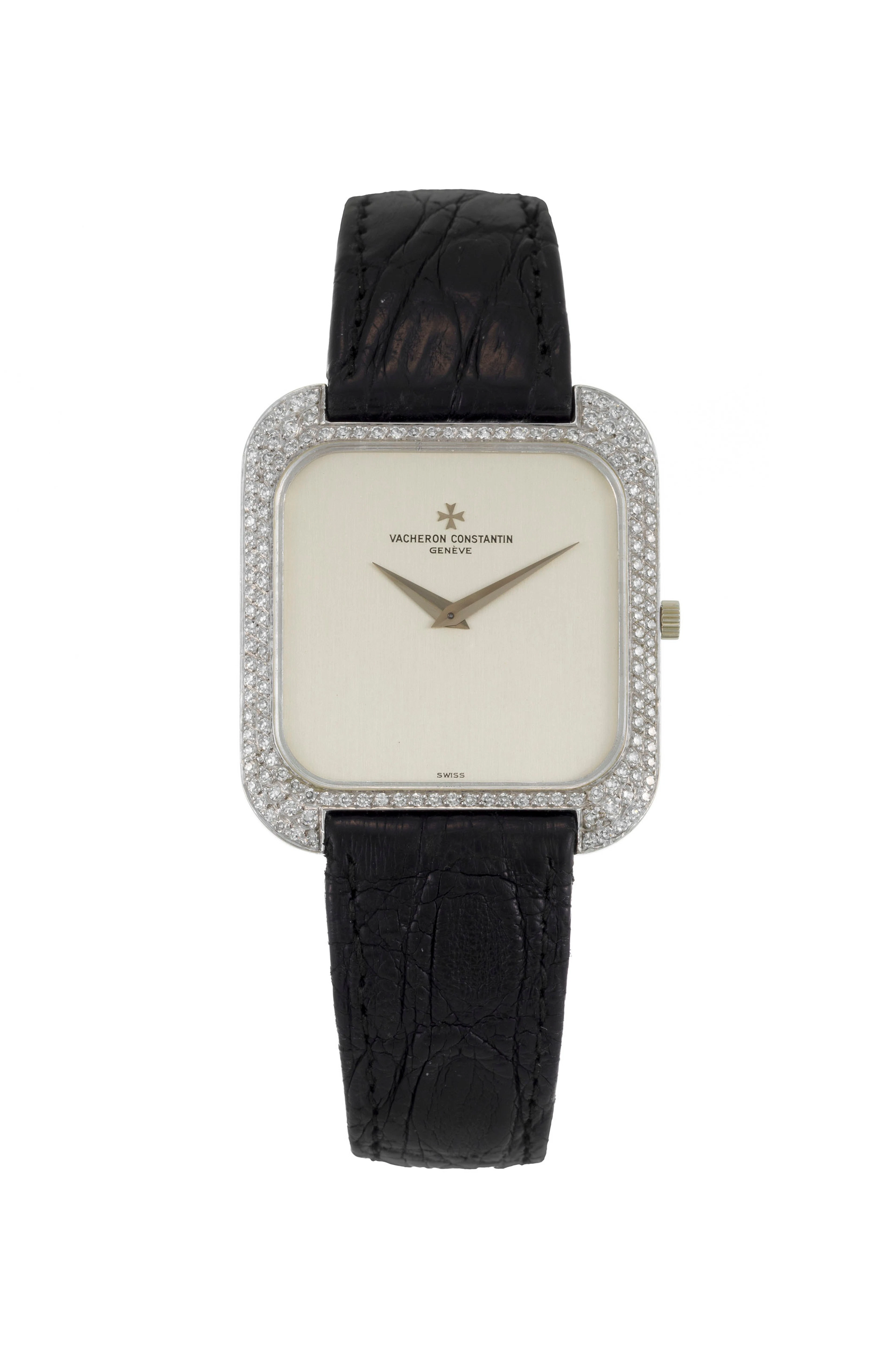 Vacheron Constantin, réf. 33512, montre en or gris 750 sertie de diamants