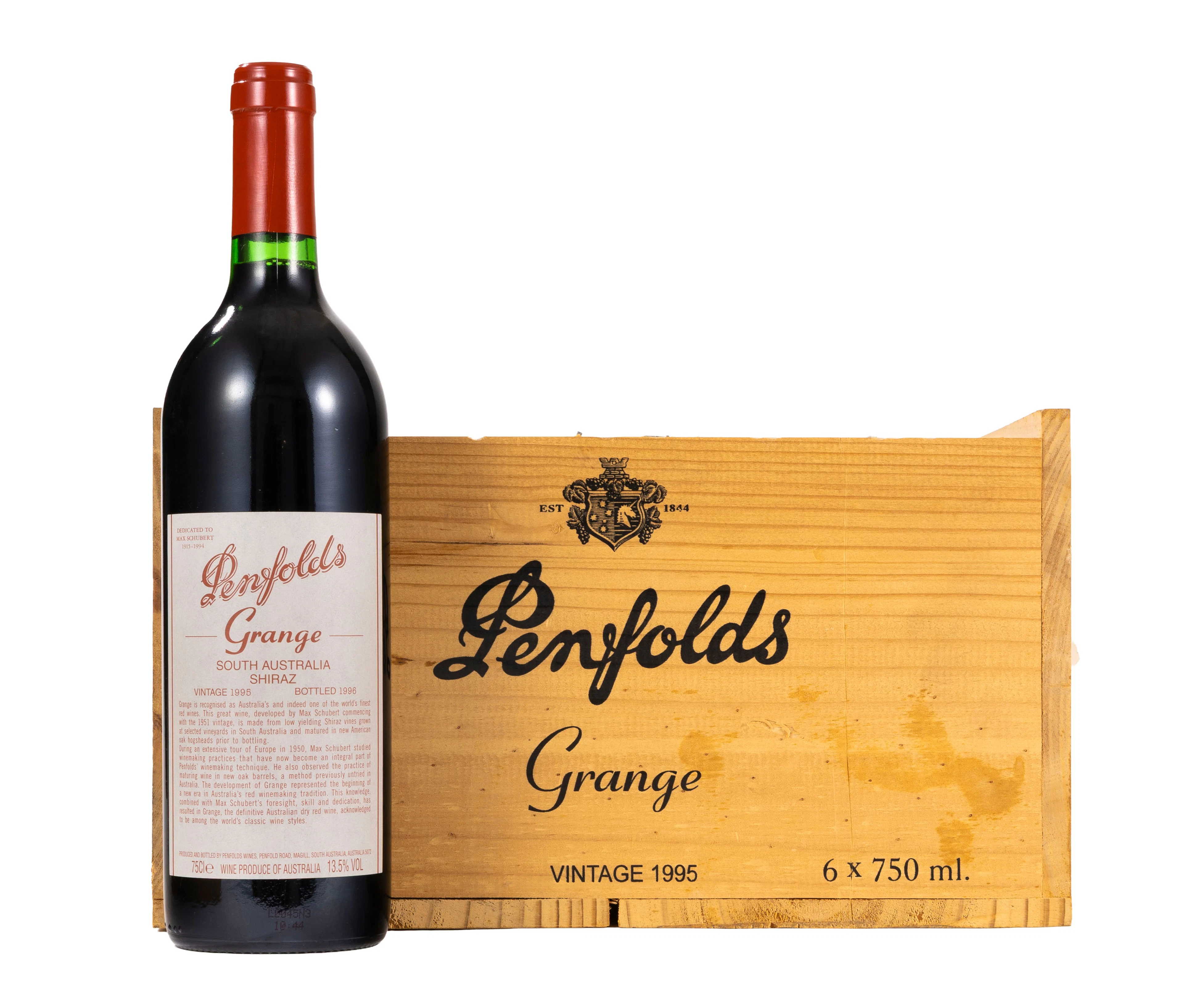 Penfold's, Grange, 1995, Australie, 6 bts, CBO
