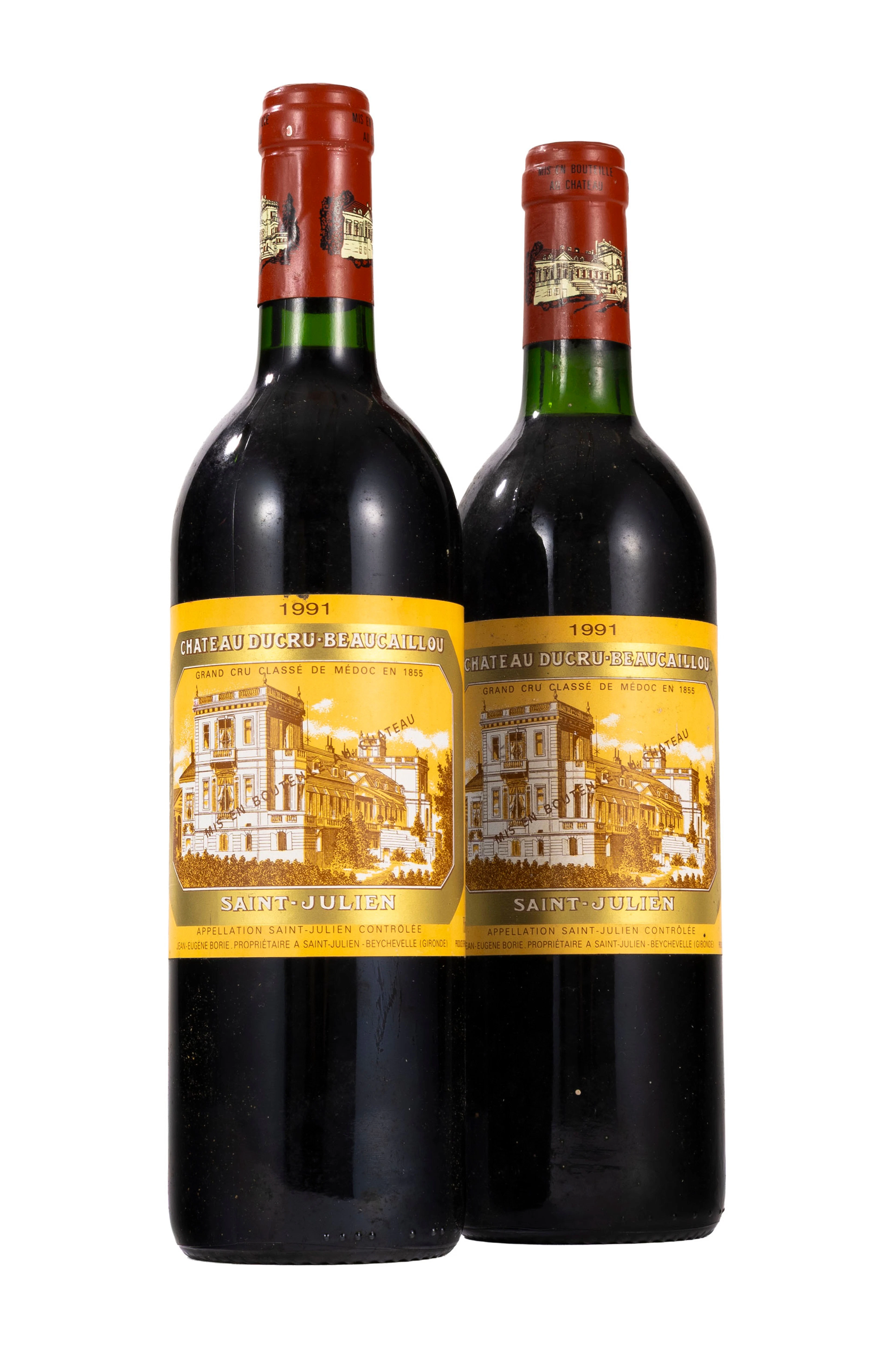 Ch. Ducru-Beaucaillou, 1991, Saint-Julien, 2ème grand cru classé, 2 bts