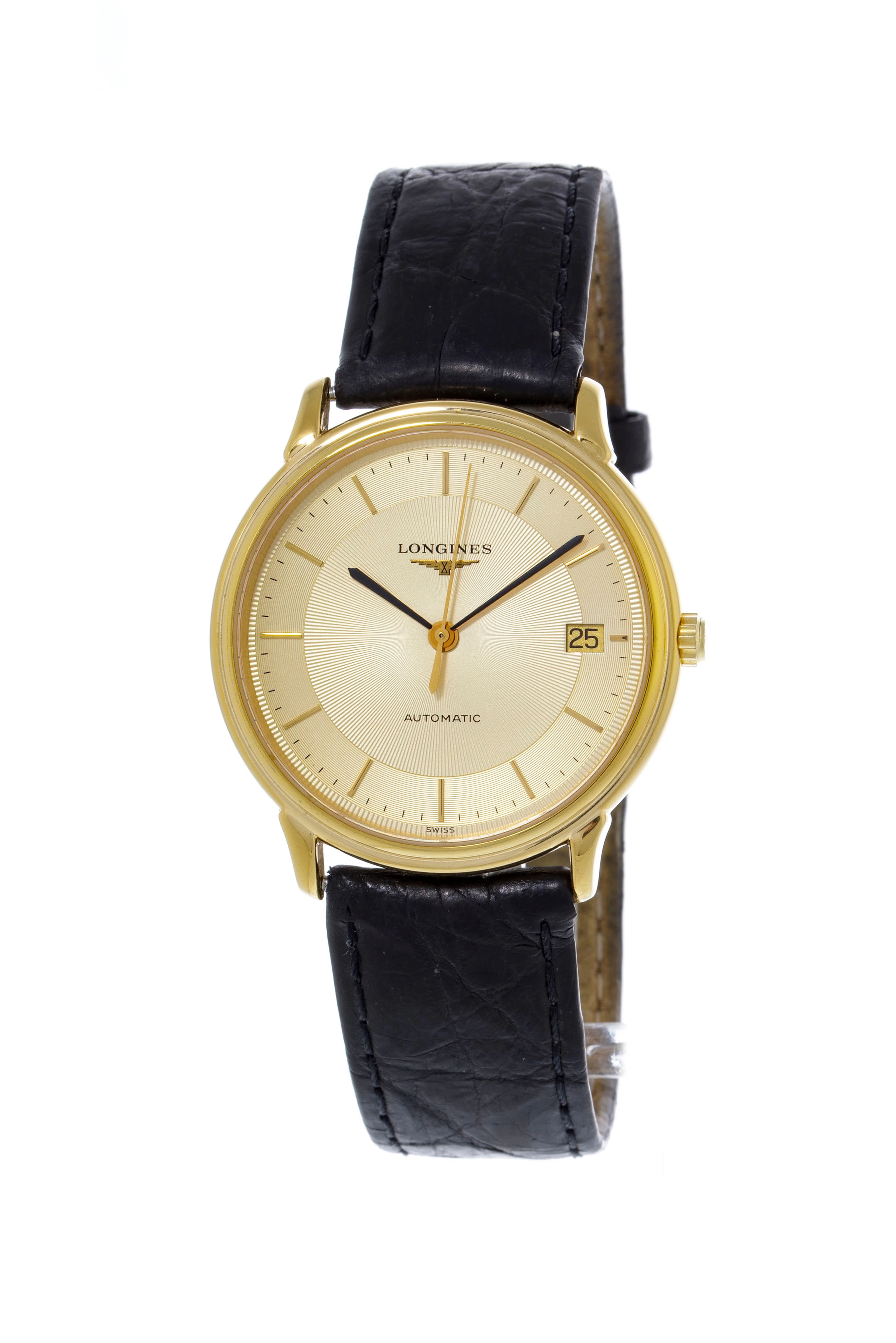 Longines, Les Grandes Classiques, réf. L4.678.2, montre en métal doré