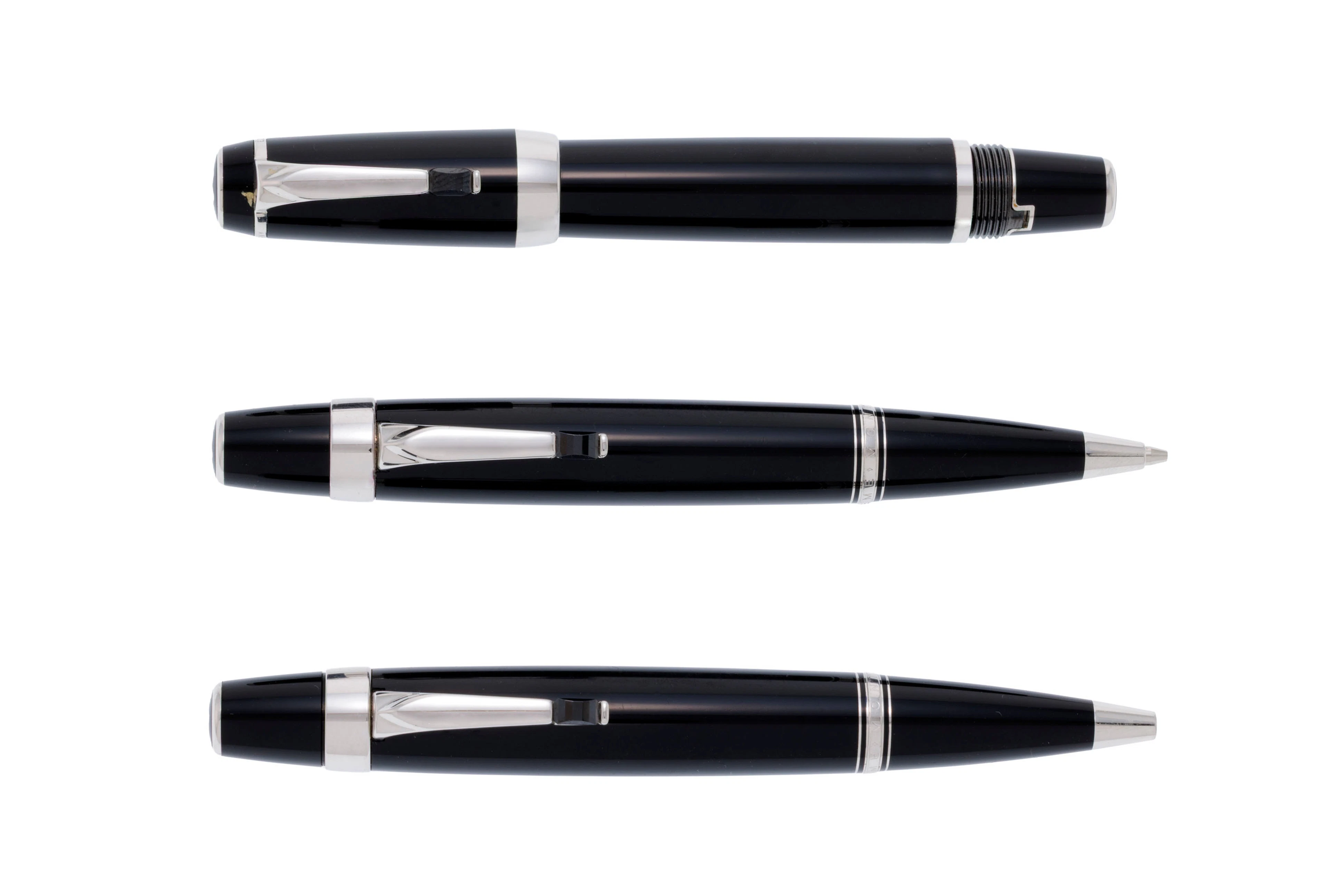 Montblanc, Bohème, lot composé d'un stylo plume, d'un stylo bille