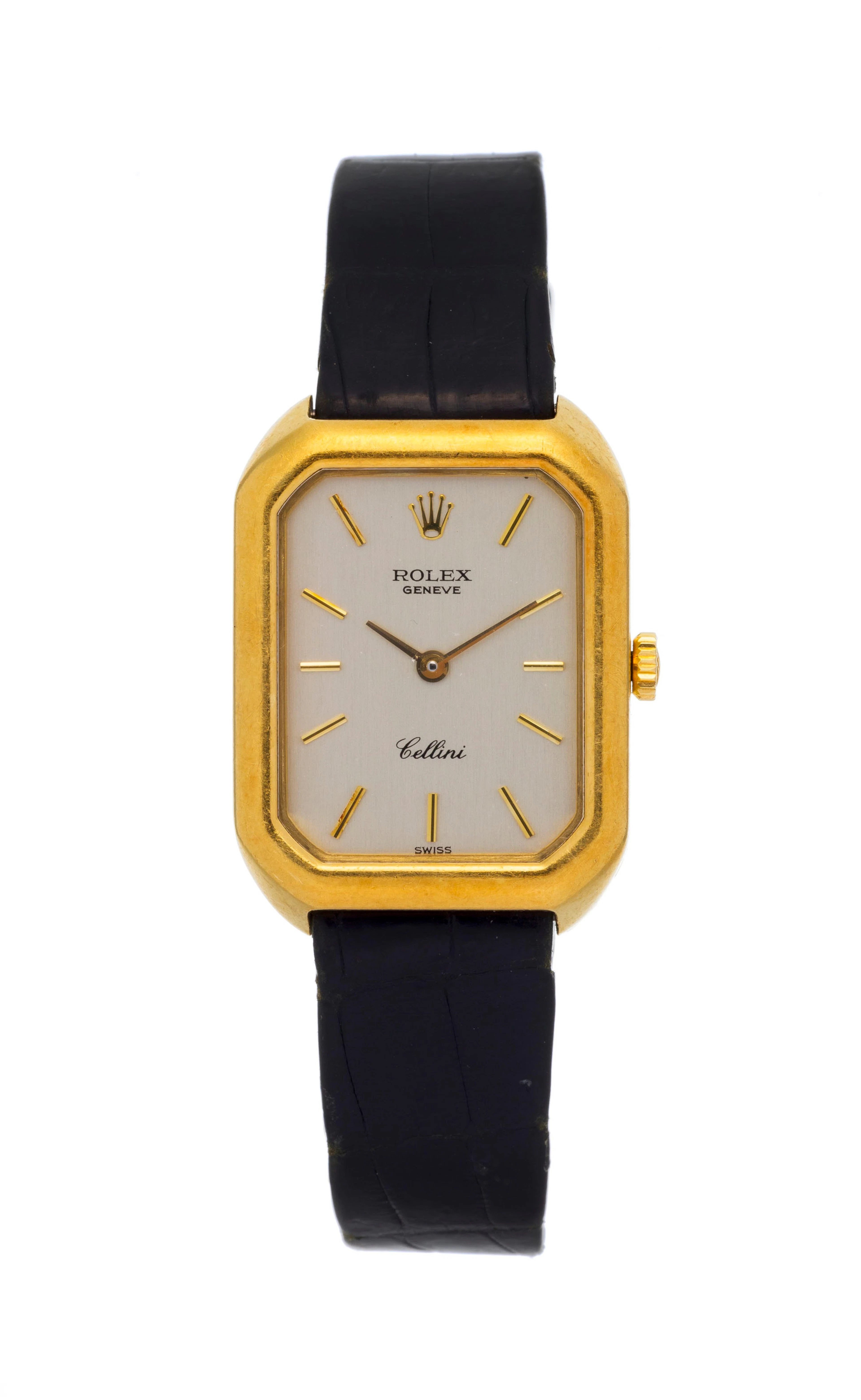 Rolex, Cellini, réf. 4104/1, montre en or 750, circa 1976 Mouvement: