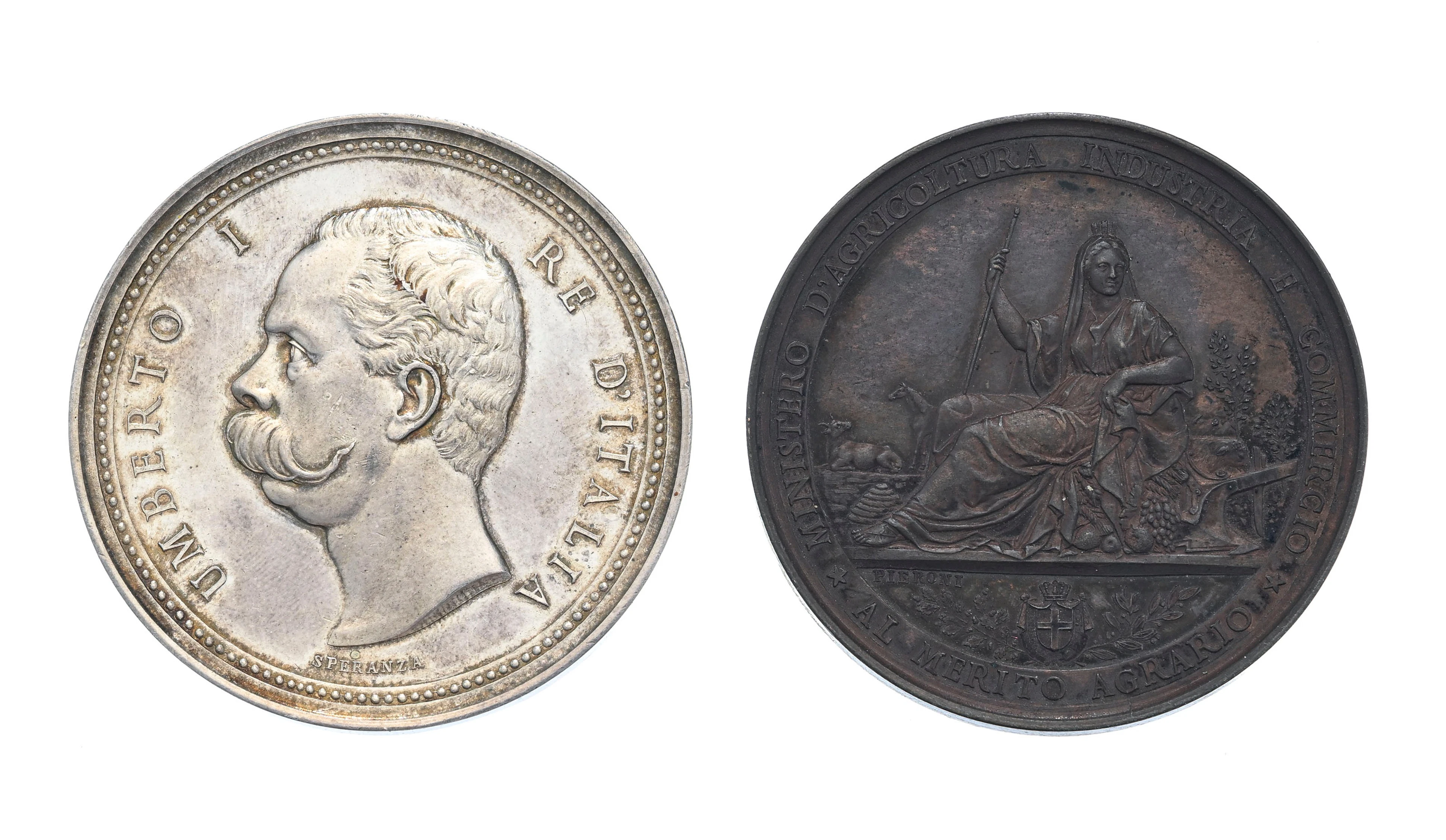 Royaume d'Italie, Humbert Ier (1878-1900), Ministère de l'Agriculture