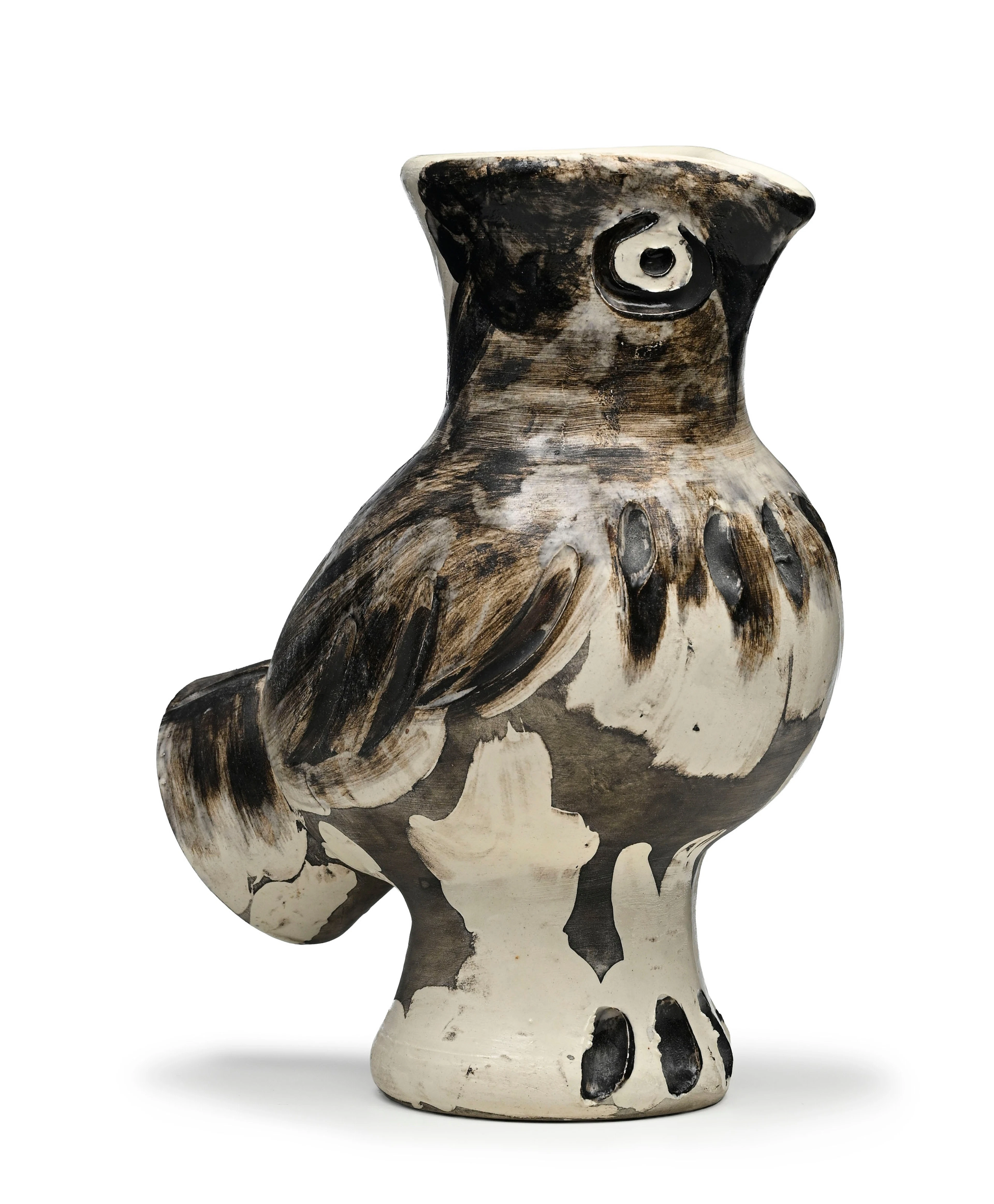 Pablo Picasso (1881-1973), "Chouette", (AR 603), 1969, vase en terre