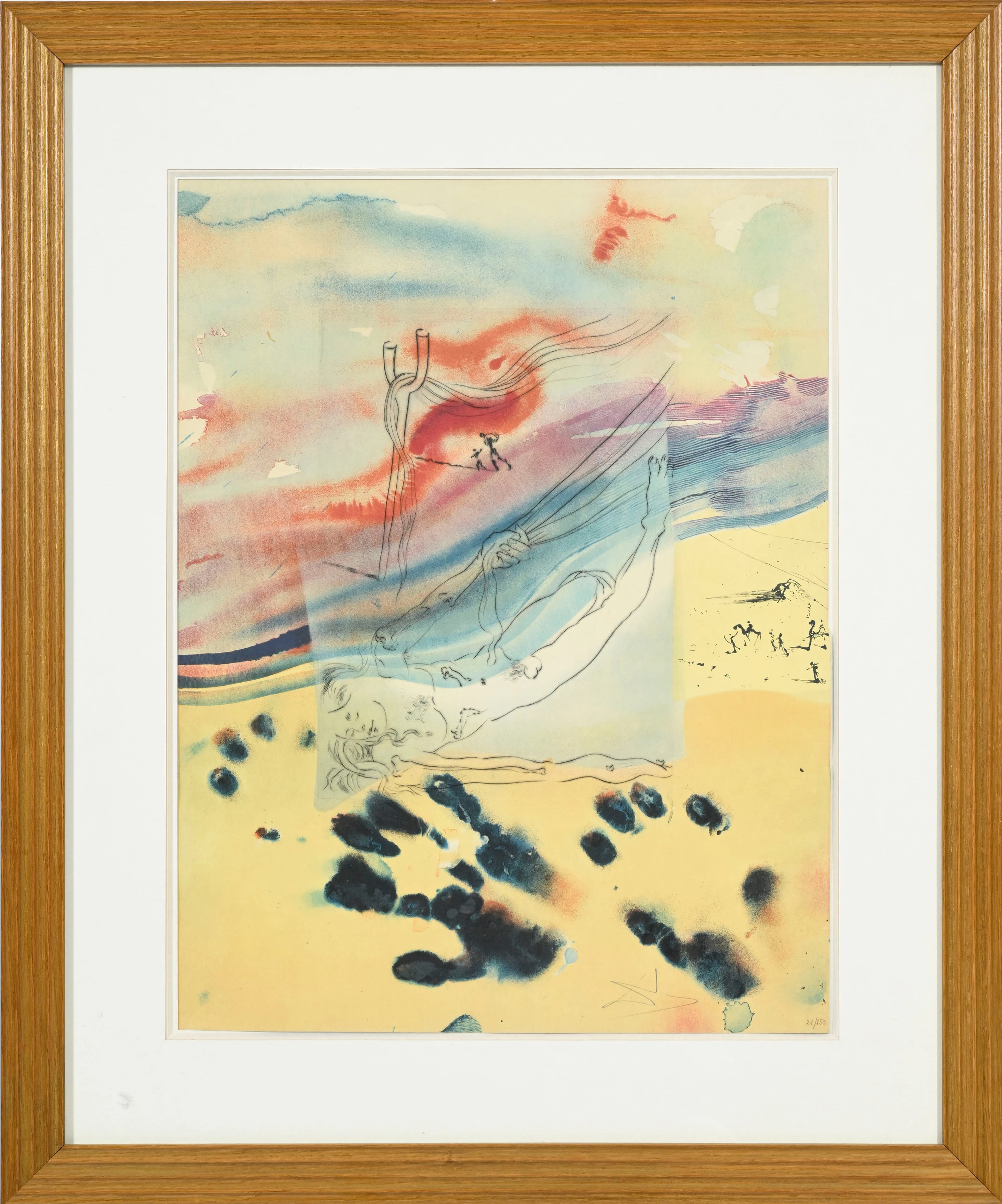 Salvador Dali (1904-1989) - Sigmund Freud, "Moïse et le monothéisme"