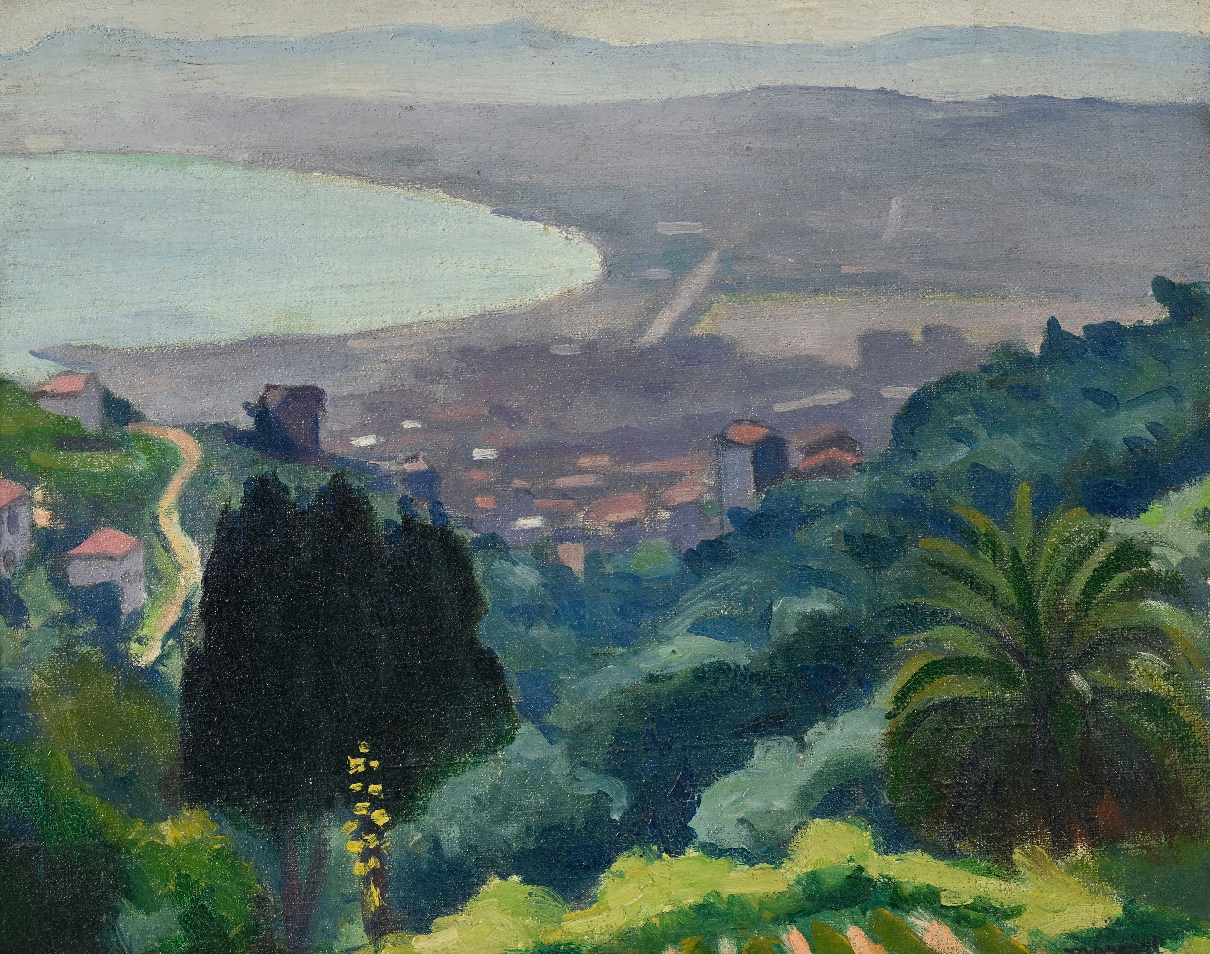 Albert Marquet (1875-1947), "Environs d'Alger", 1920, huile sur toile